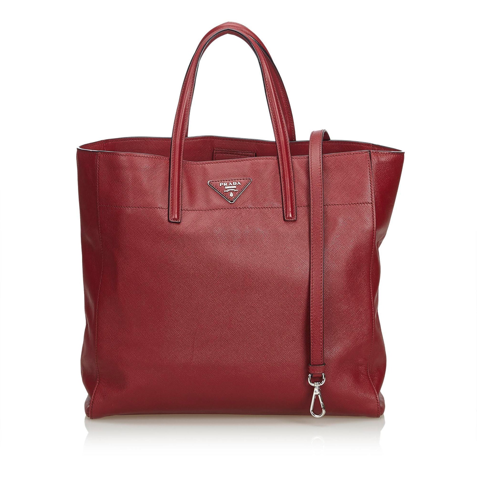 Prada Saffiano Leather Soft Tote ( )