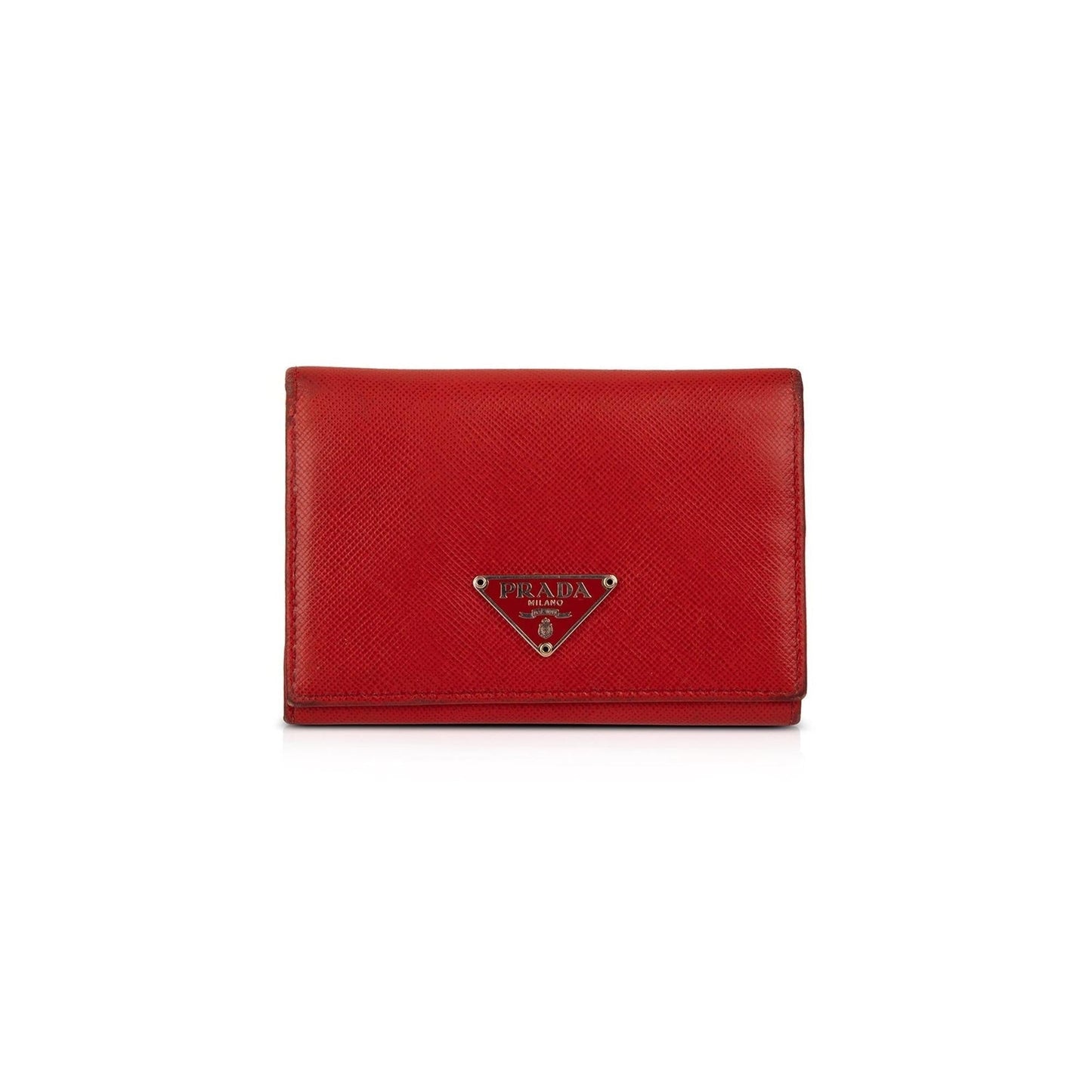 Prada Saffiano Lux Leather Card Holder