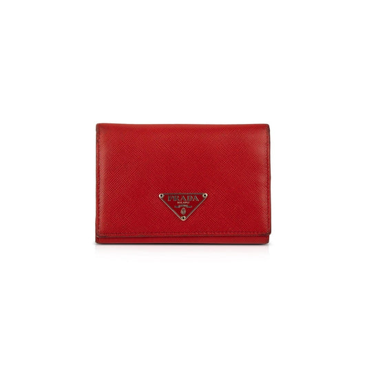 Prada Saffiano Lux Leather Card Holder