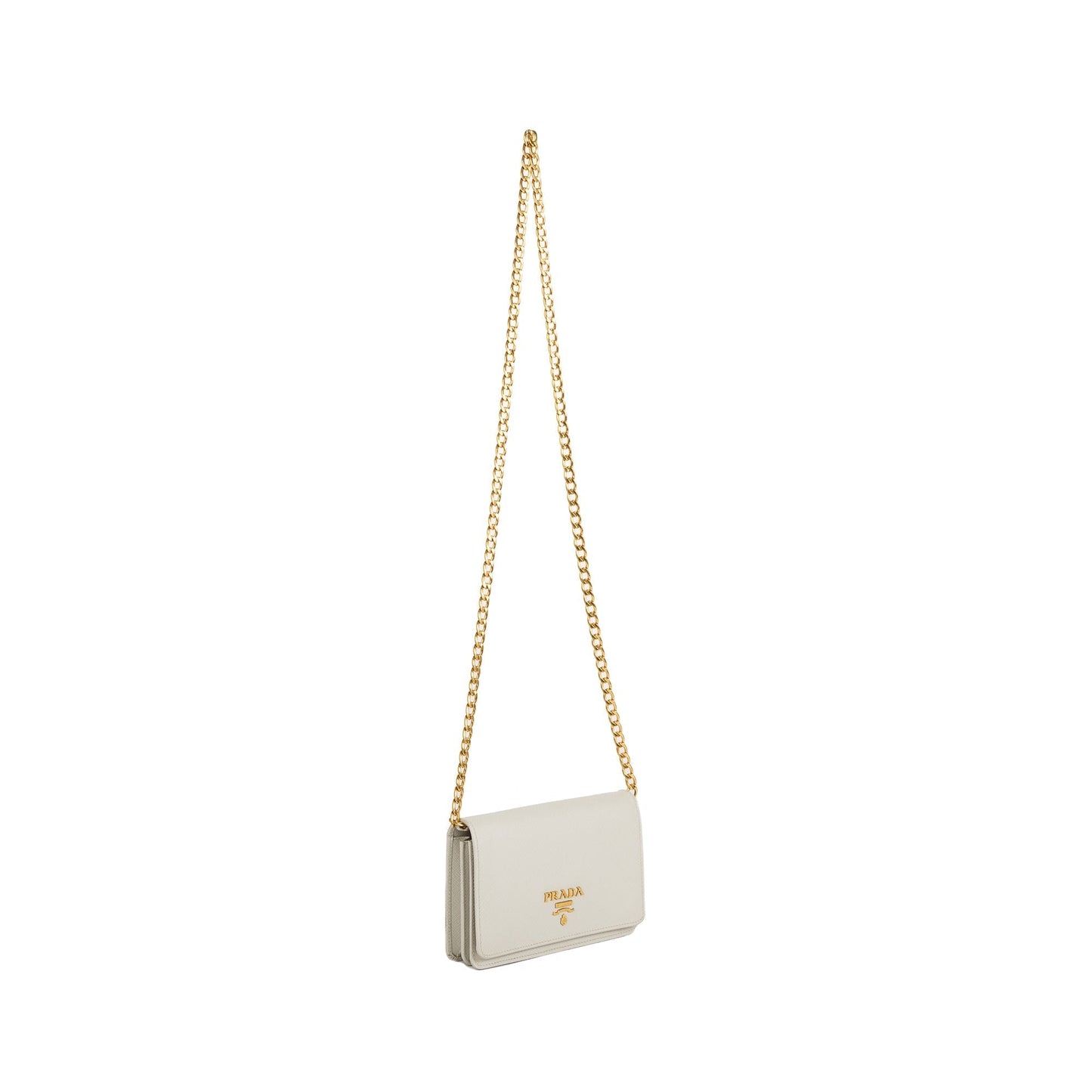 Prada Saffiano Lux Wallet on Chain