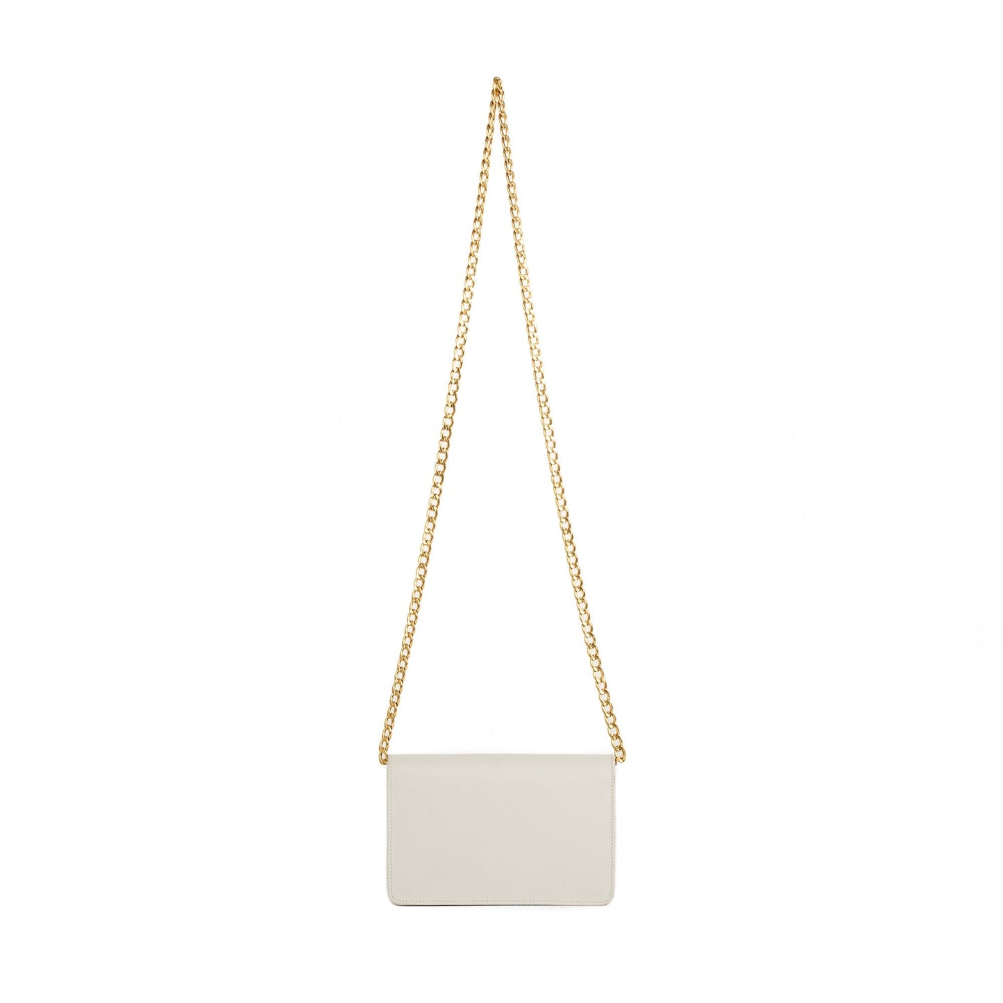 Prada Saffiano Lux Wallet on Chain