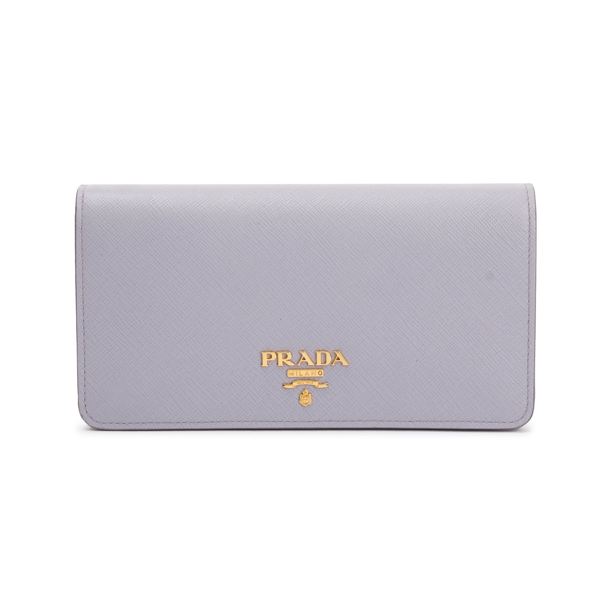 Prada Saffiano Metal Wallet on Chain