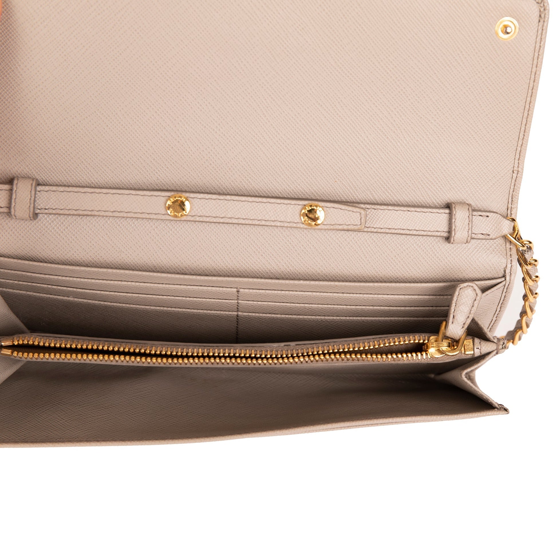 Prada Saffiano Wallet on Chain