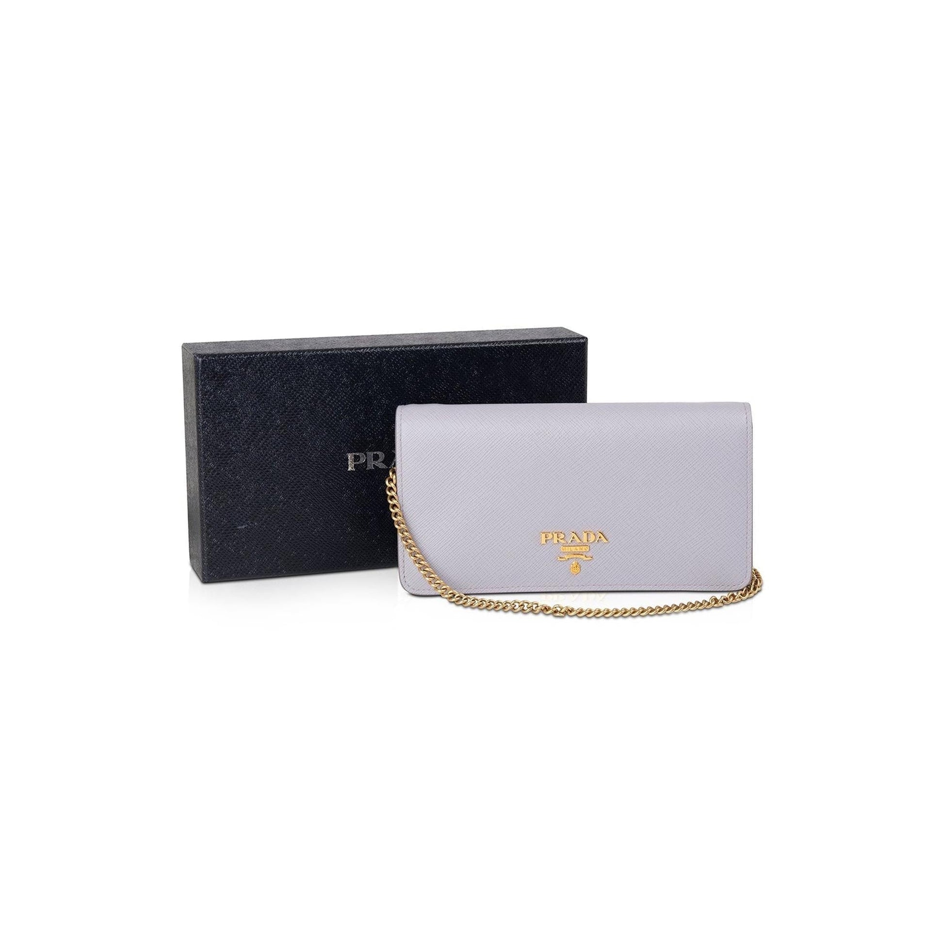Prada Saffiano Wallet on Chain