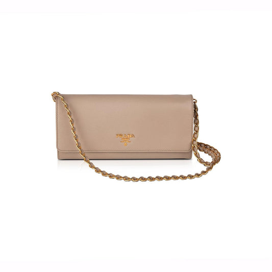 Prada Saffiano Wallet on Chain