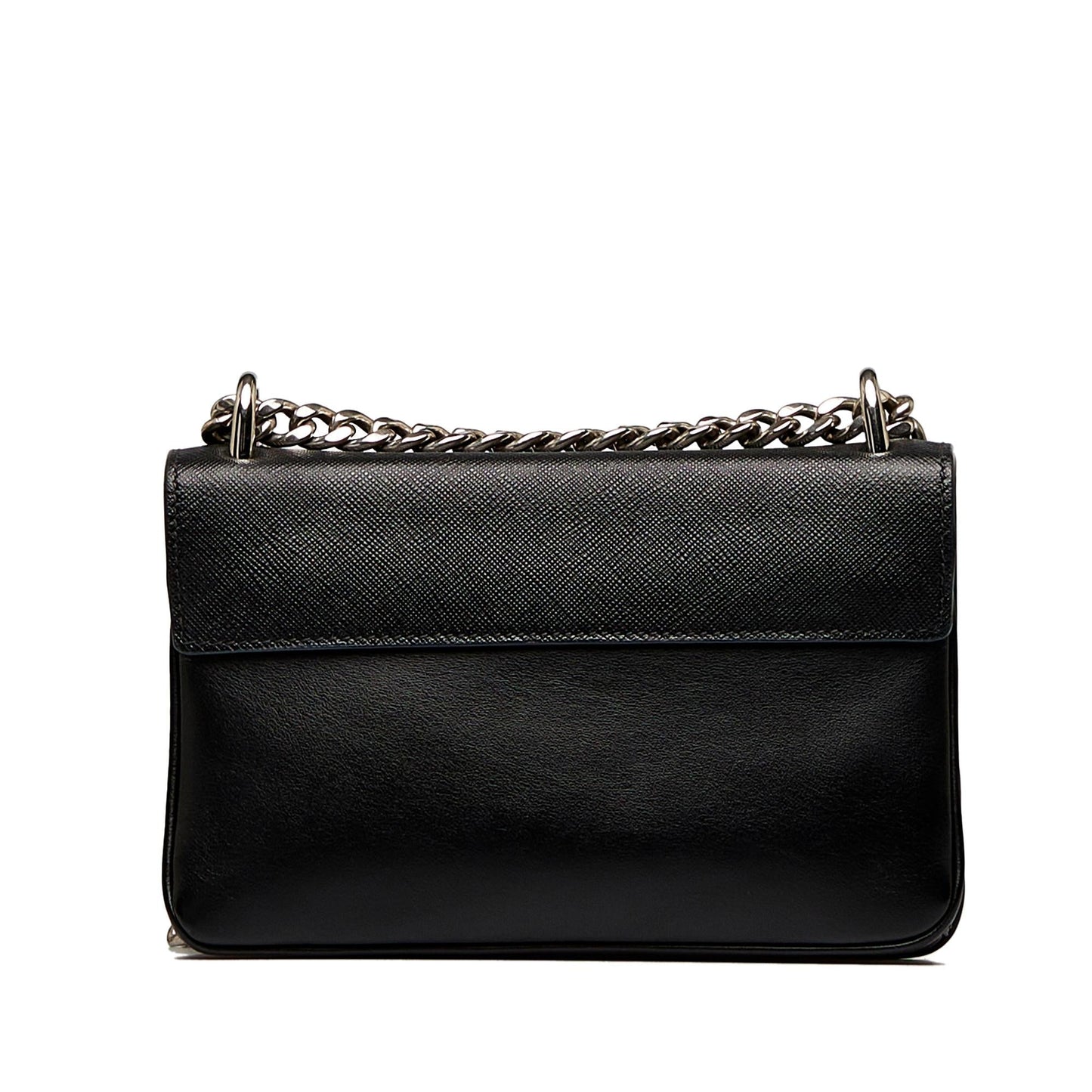 Prada Saffiano and City Calf Chain Crossbody Bag (SHG- )