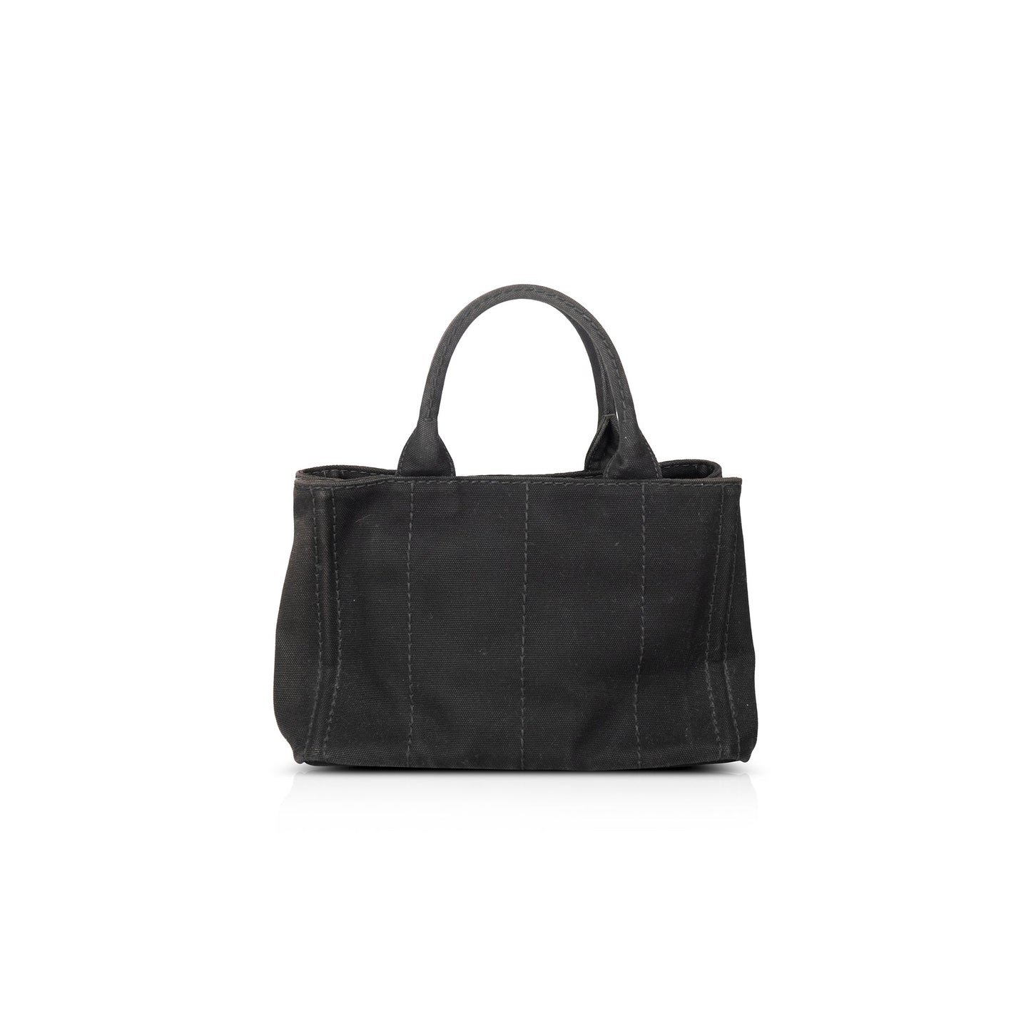 Prada Small Canapa Logo Tote