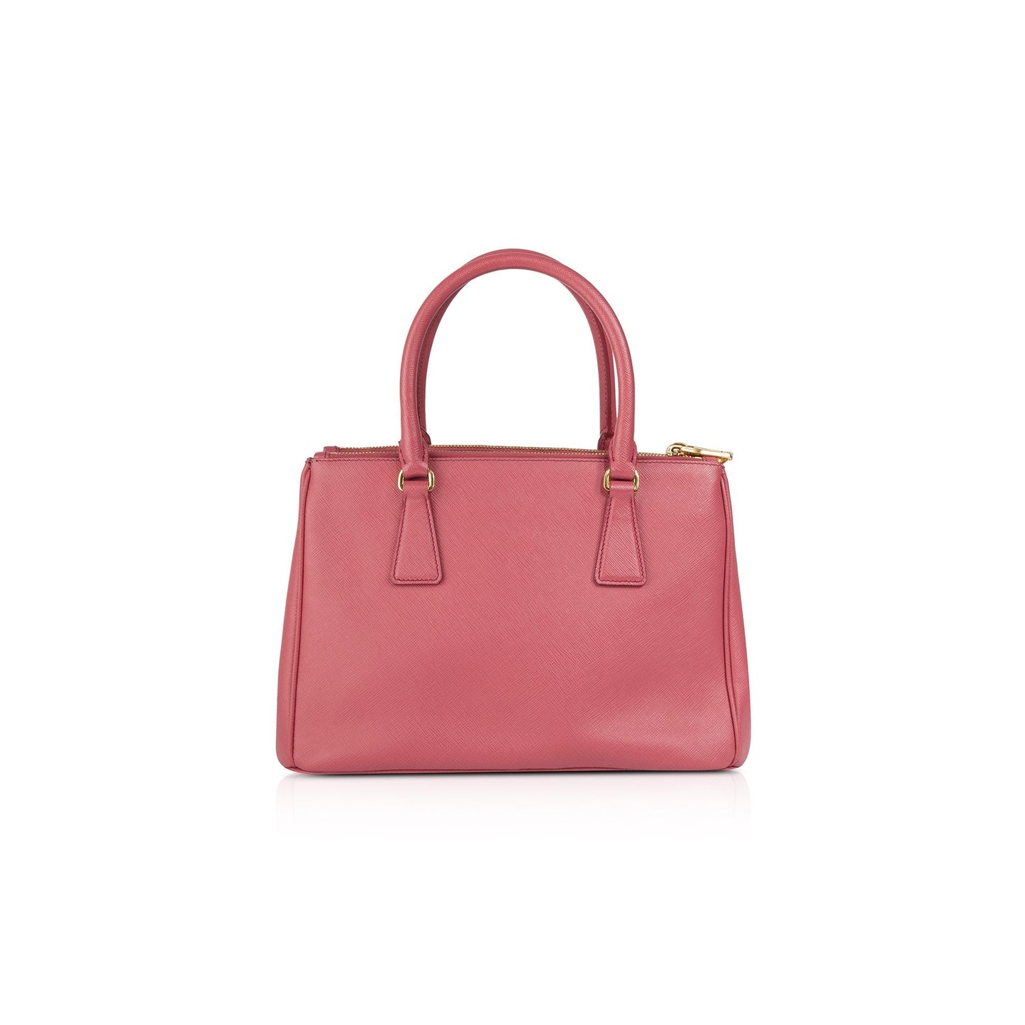 Prada Small Saffiano Lux Galleria Double Zip Tote
