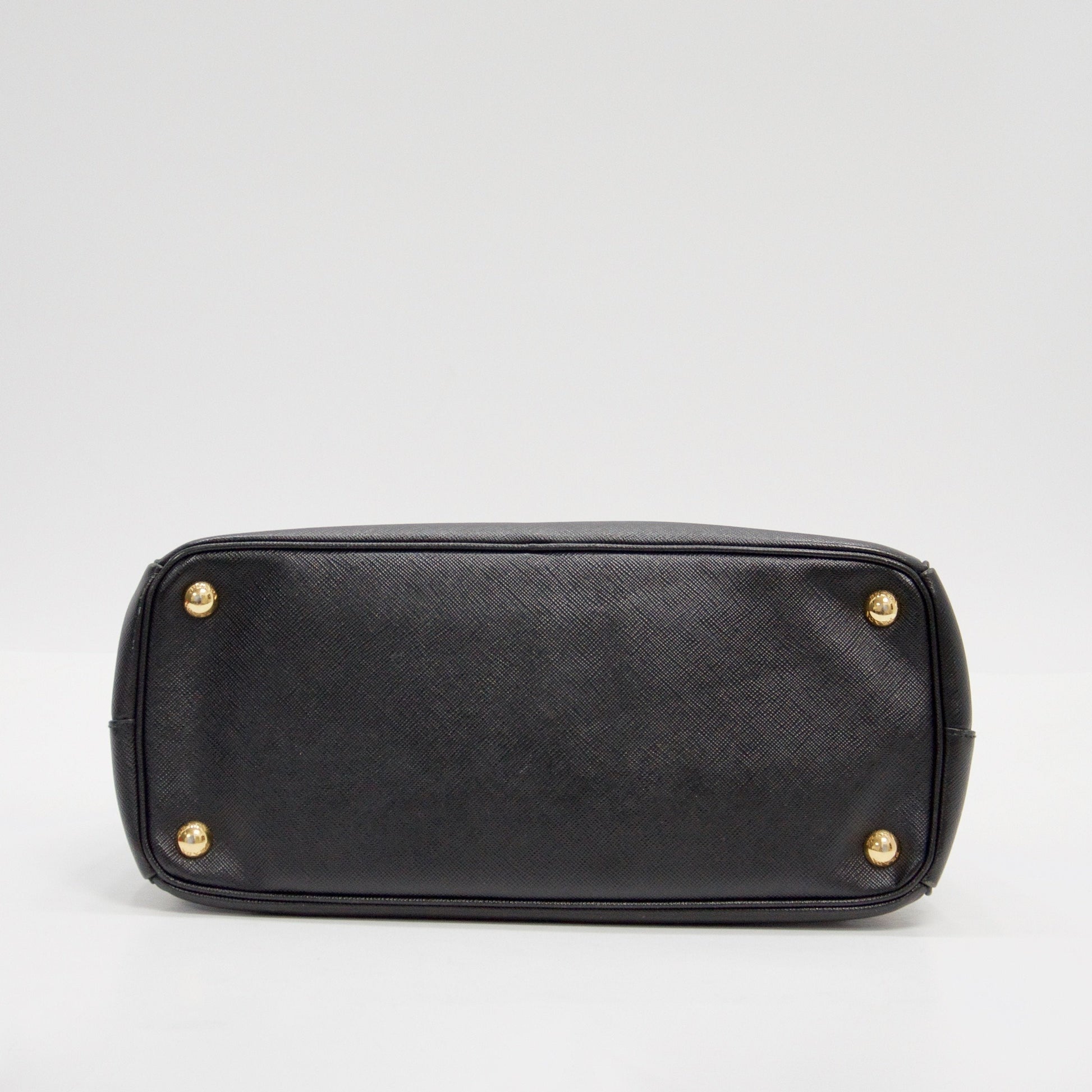 Prada Small Saffiano Lux Galleria Double Zip Tote