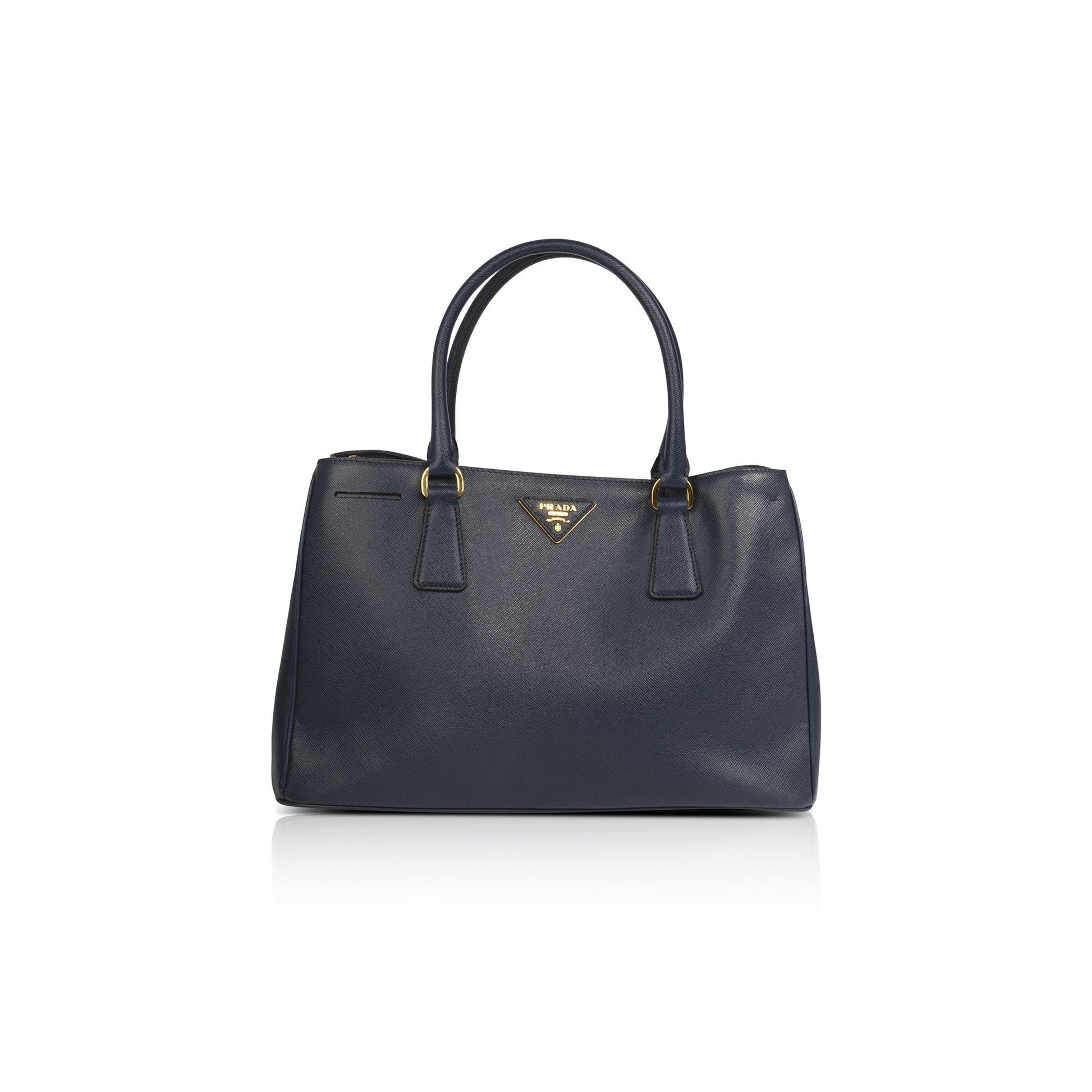 Prada Small Saffiano Lux Galleria Zip Tote