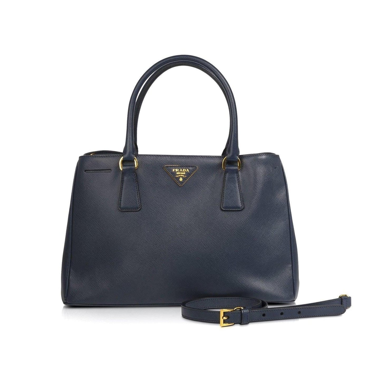 Prada Small Saffiano Lux Galleria Zip Tote