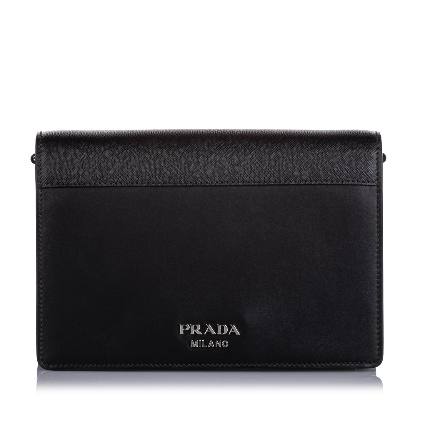 Prada Studded Saffiano Racing Logo Elektra Crossbody Bag (SHG- )