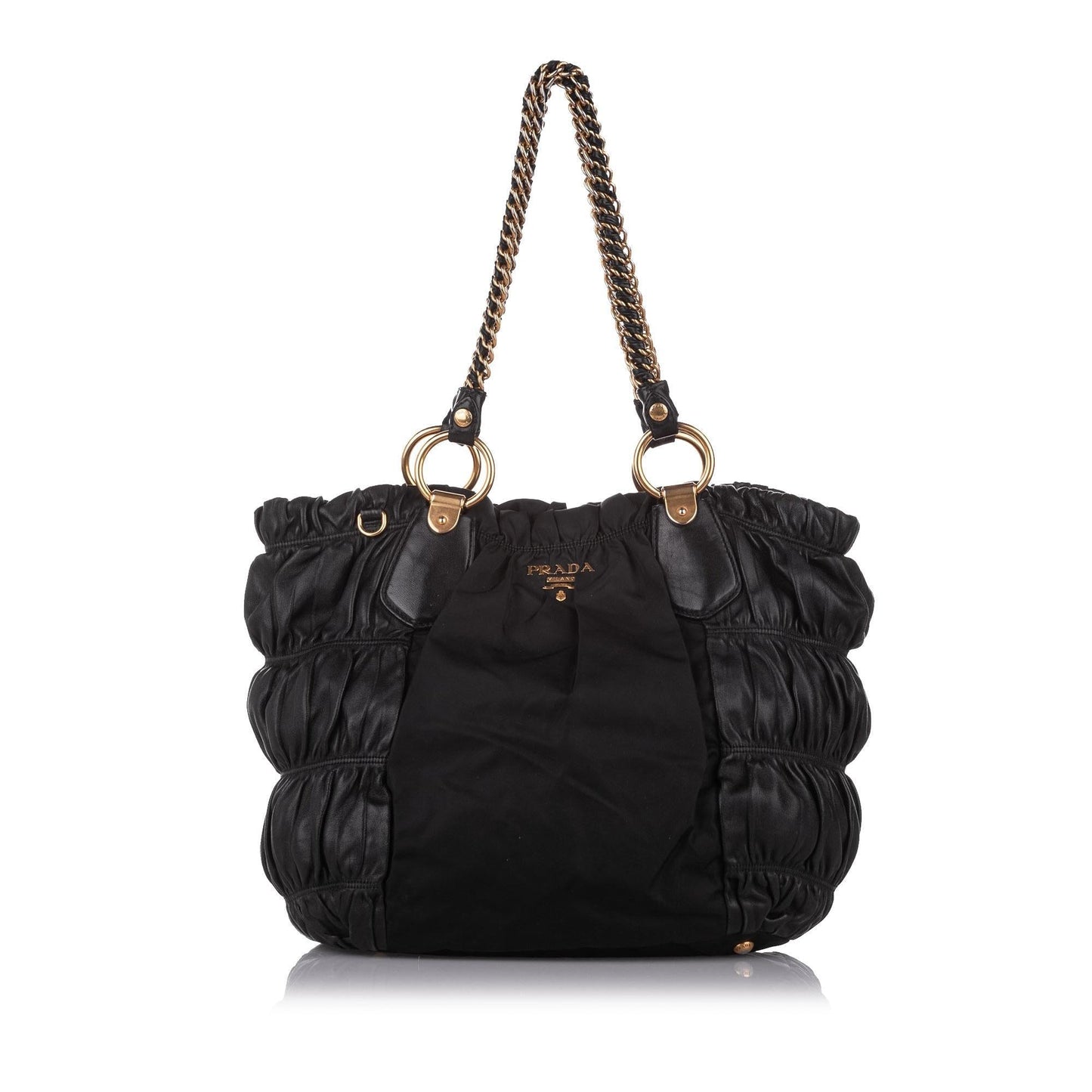 Prada Tessuto Nappa Gaufre Tote Bag ( )