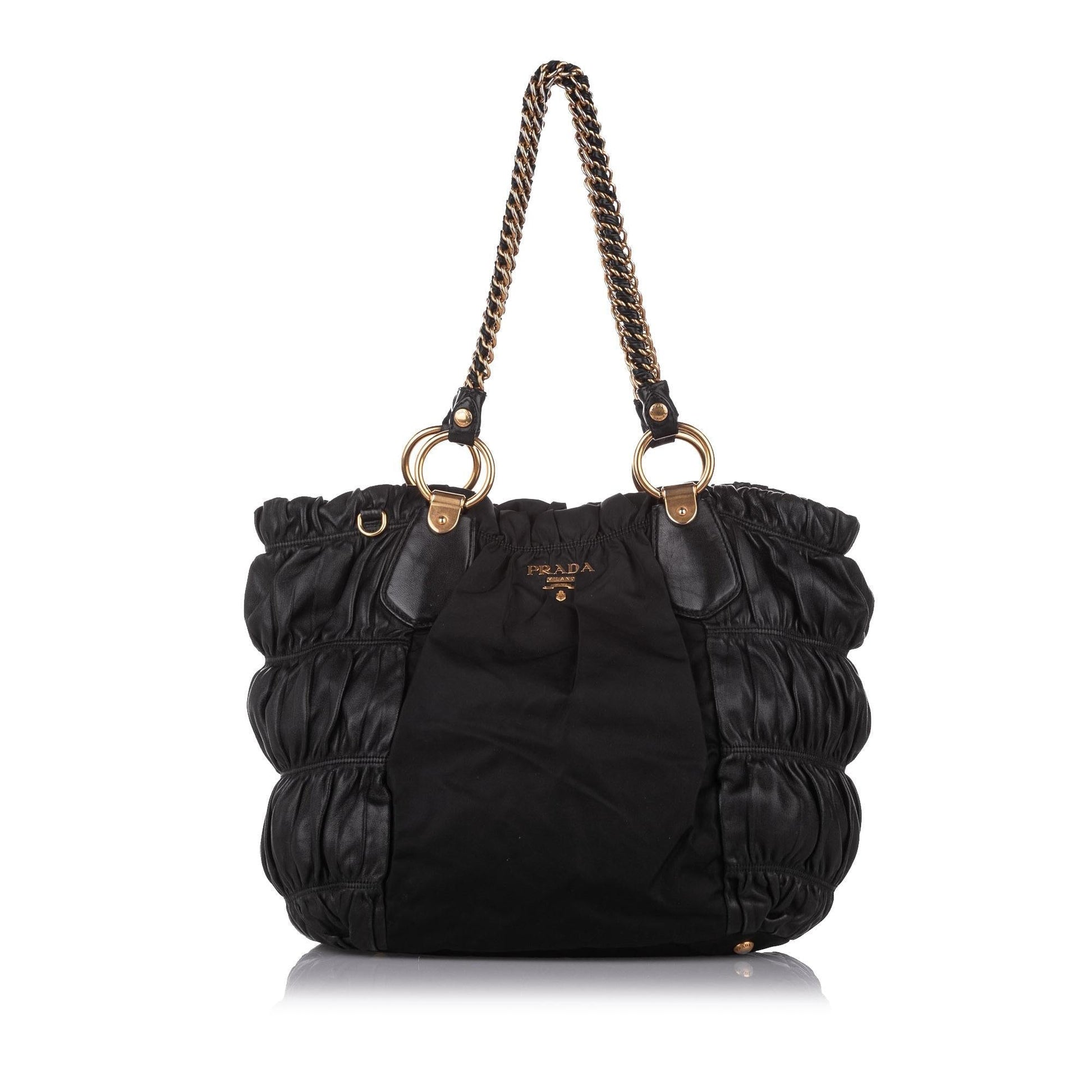 Prada Tessuto Nappa Gaufre Tote Bag ( )