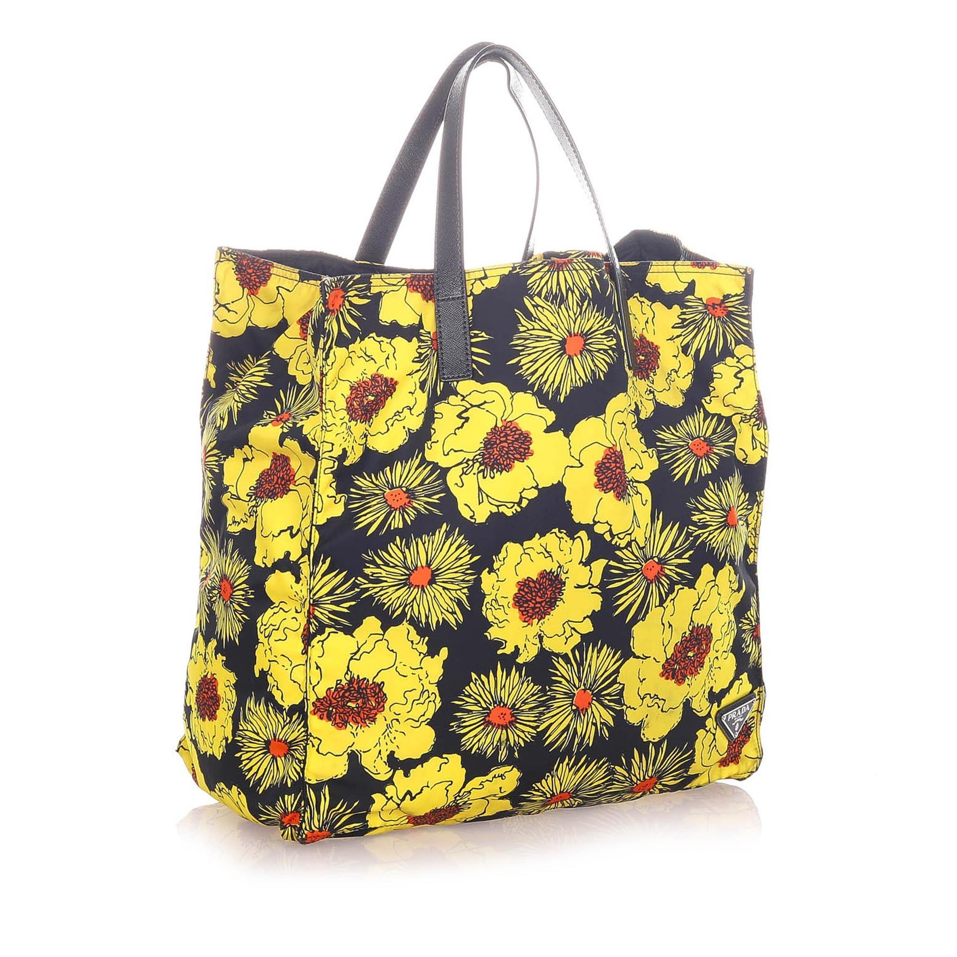 Prada Tessuto Stampato Nylon Tote Bag ( )