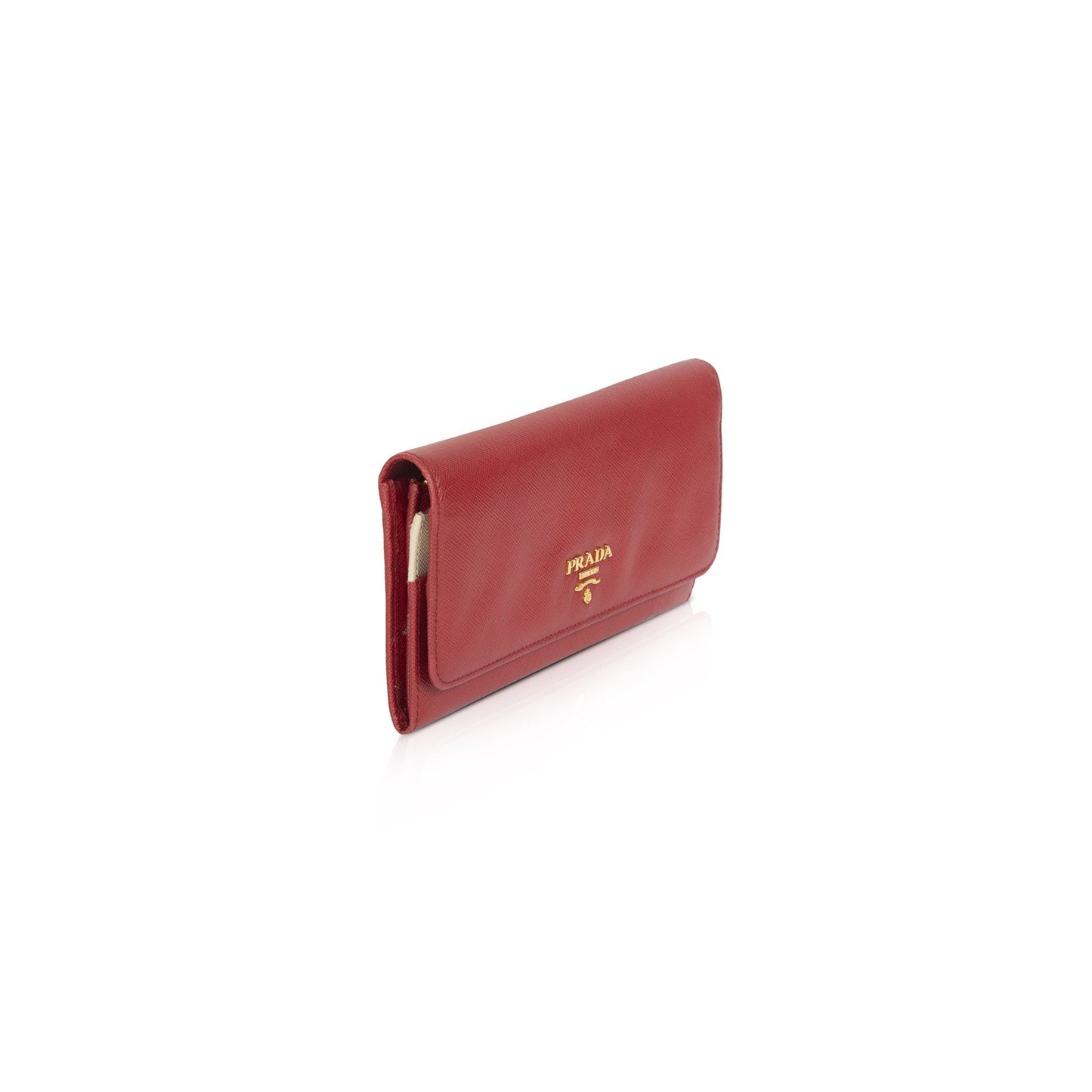 Prada Tri-Colour Saffiano Continental Wallet