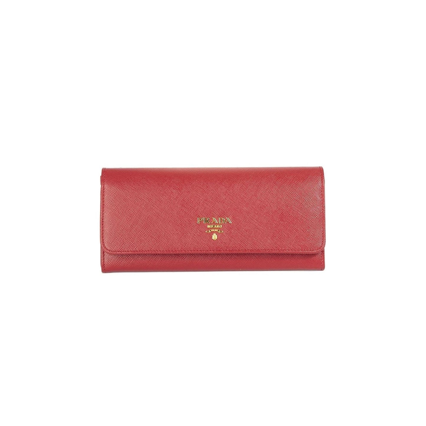 Prada Tri-Colour Saffiano Continental Wallet
