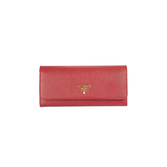 Prada Tri-Colour Saffiano Continental Wallet
