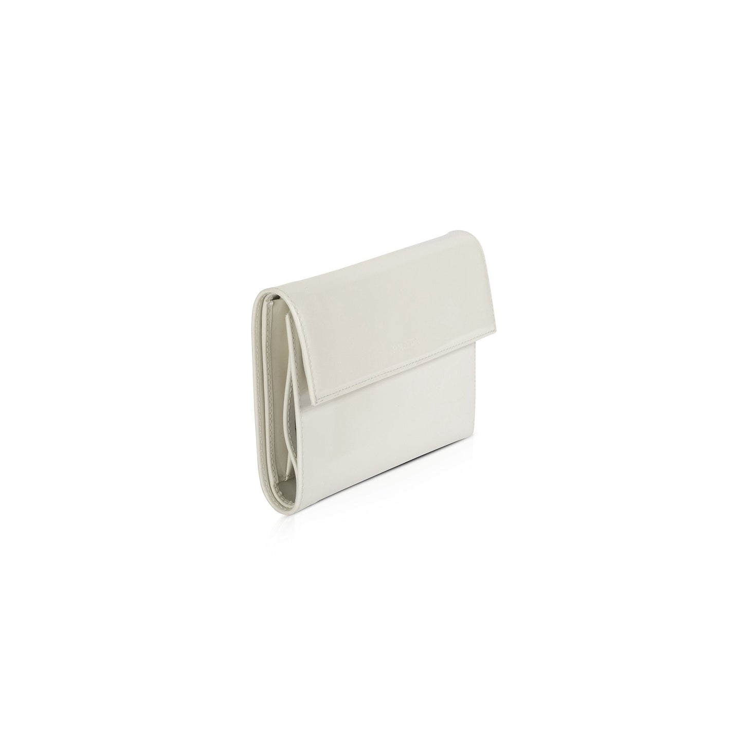 Prada Vintage Spazzolato Tri-Fold Wallet