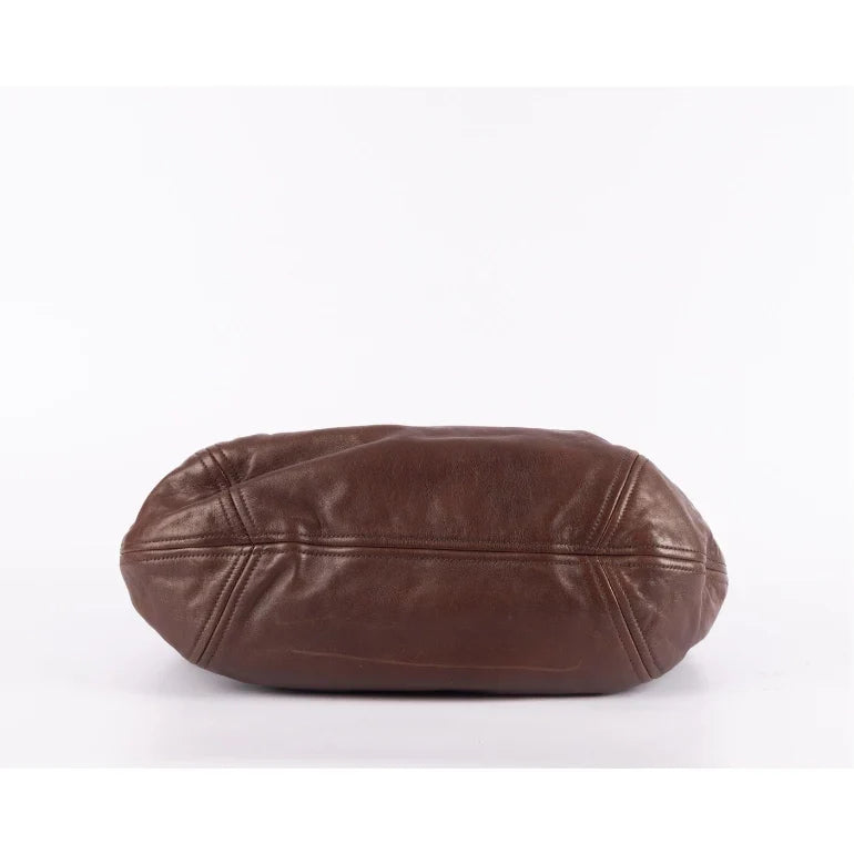 Prada Vitello Daino Bruciato Hobo Bag