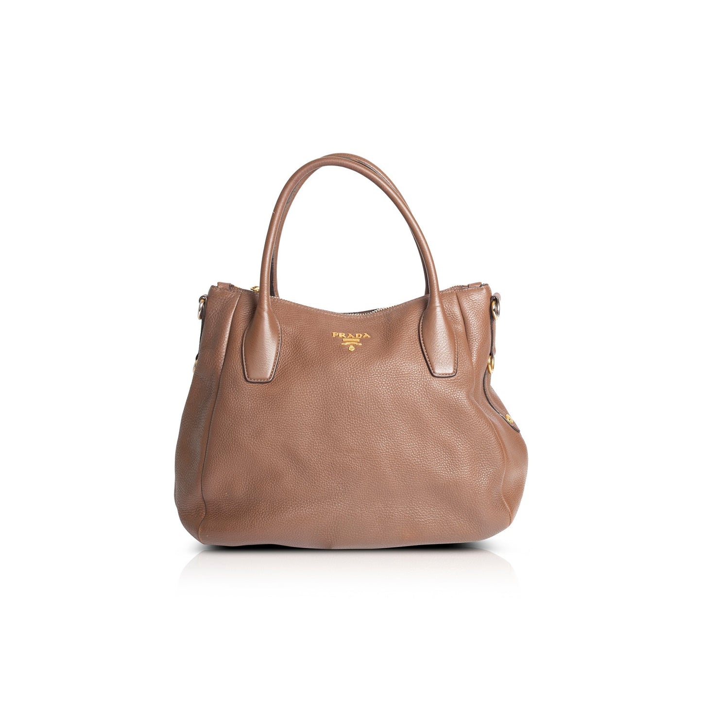 Prada Vitello Daino Sacca 2 Manici Convertible Tote