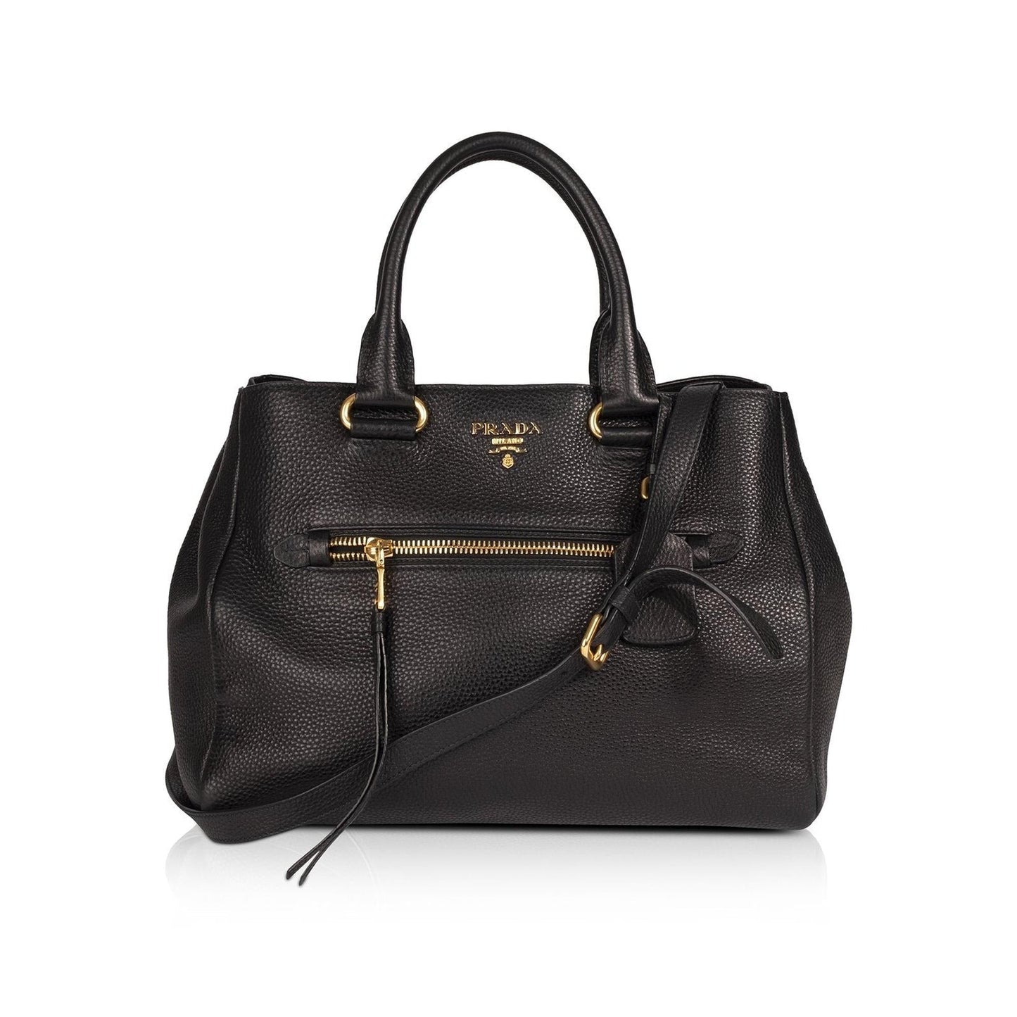 Prada Vitello Daino Shopping Tote