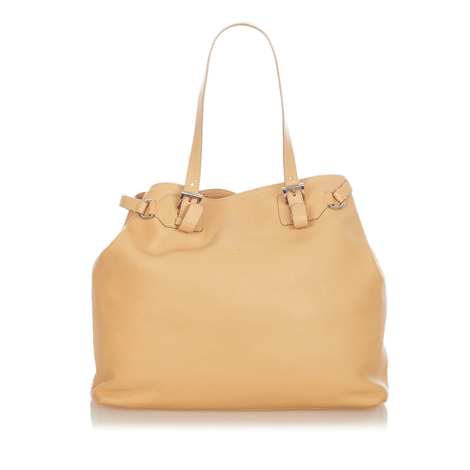 Prada Vitello Daino Tote Bag ( )