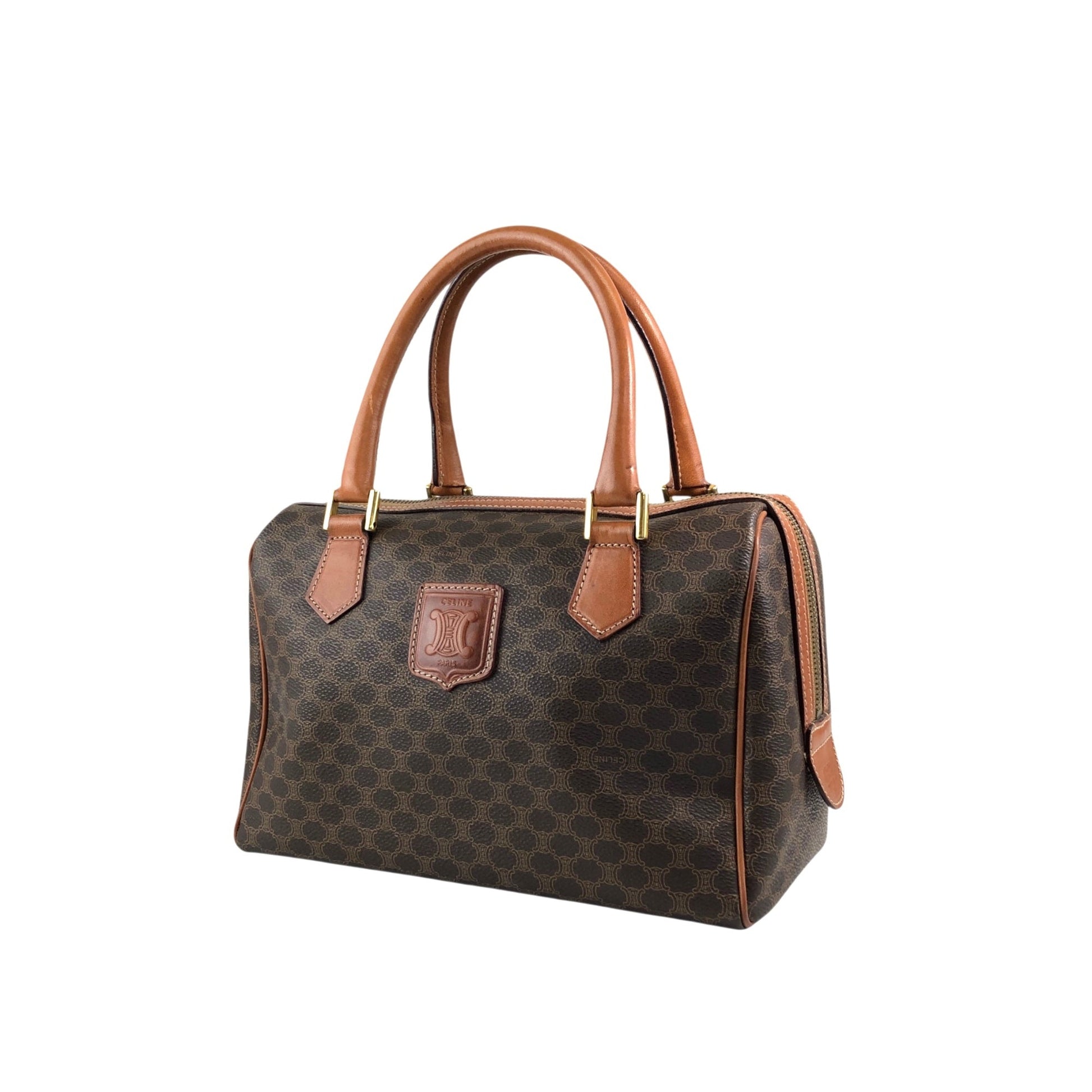 CELINE Two-way Handbag Shoulder bag Brown