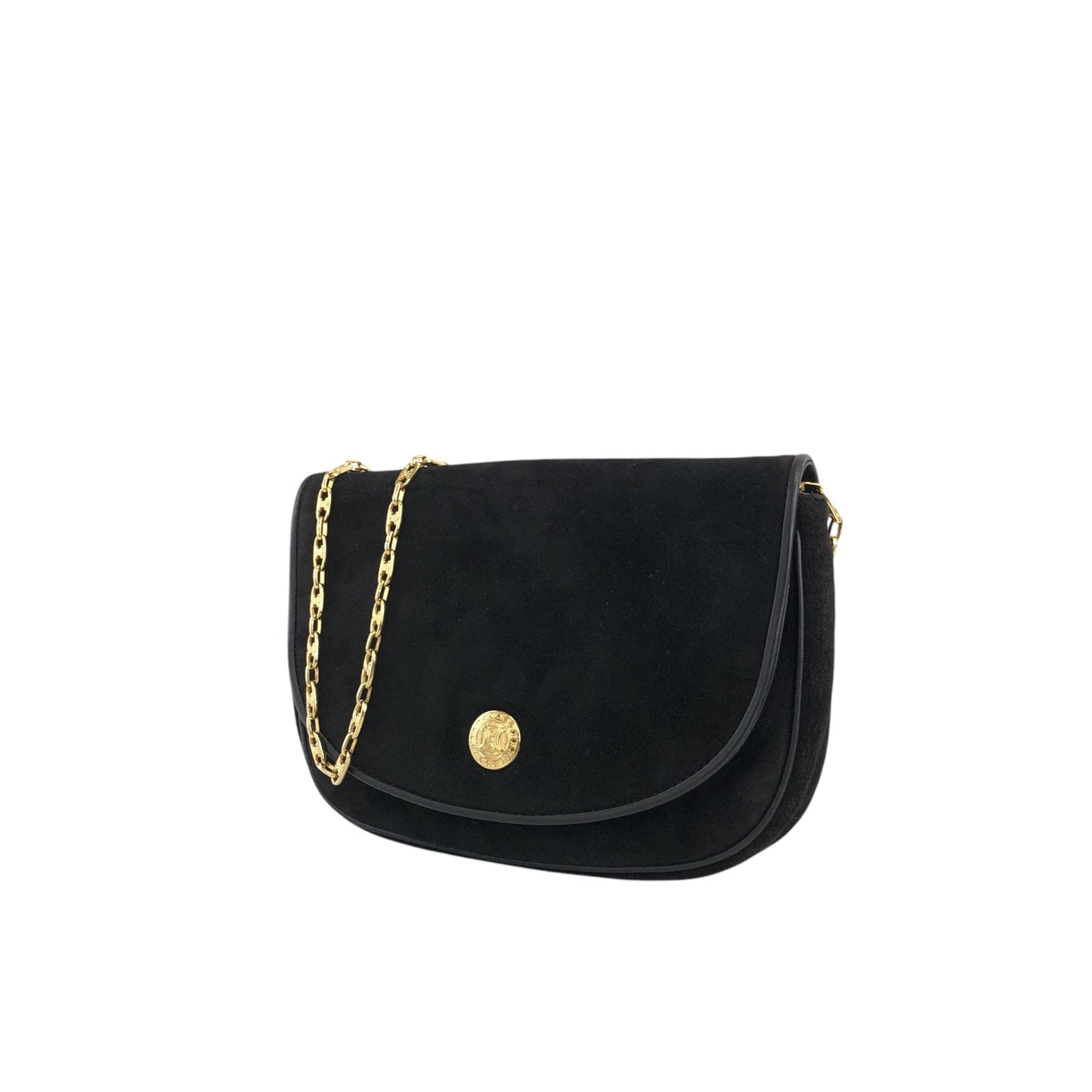 CELINE Triomphe Chain Shoulder bag Black wr8cw3