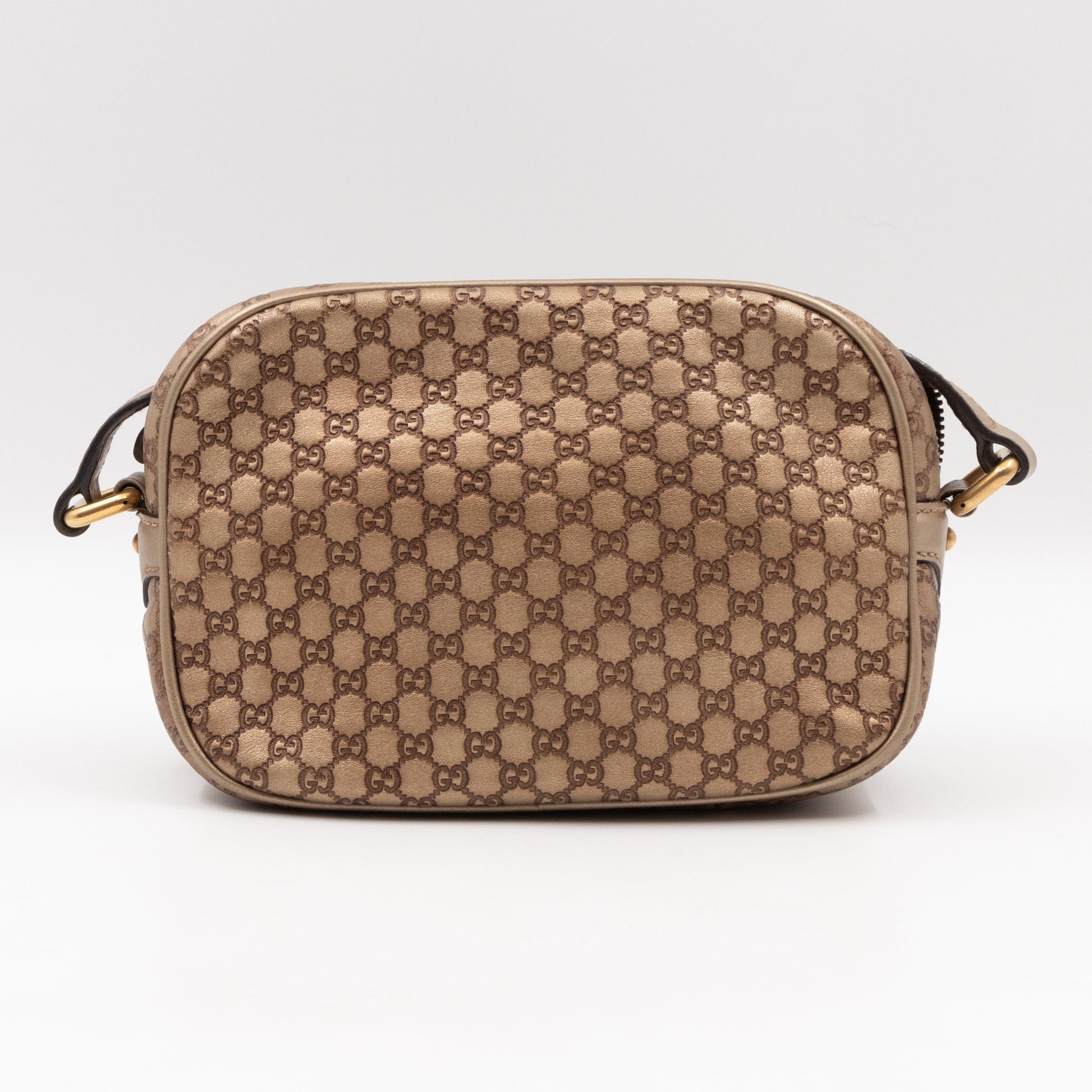 Gucci Monogram Leather Crossbody