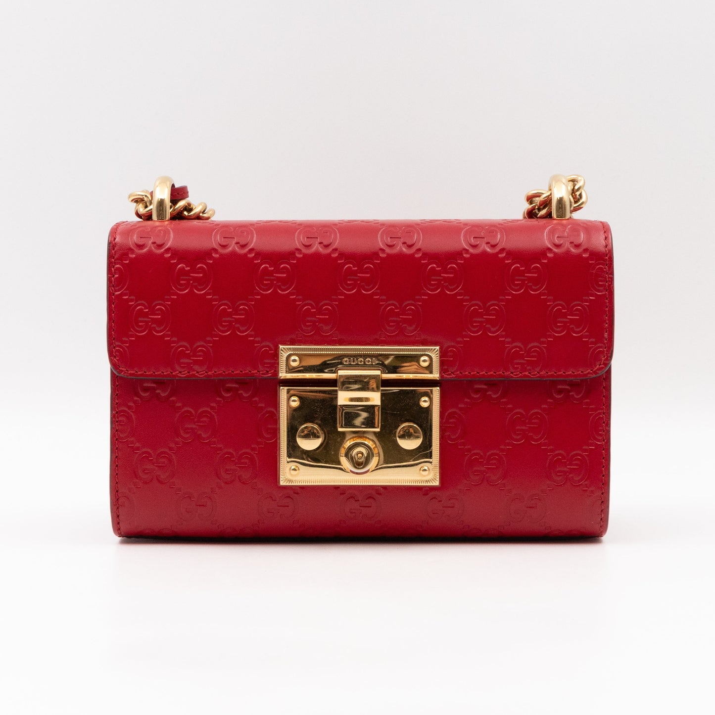 Gucci Chain Leather Crossbody