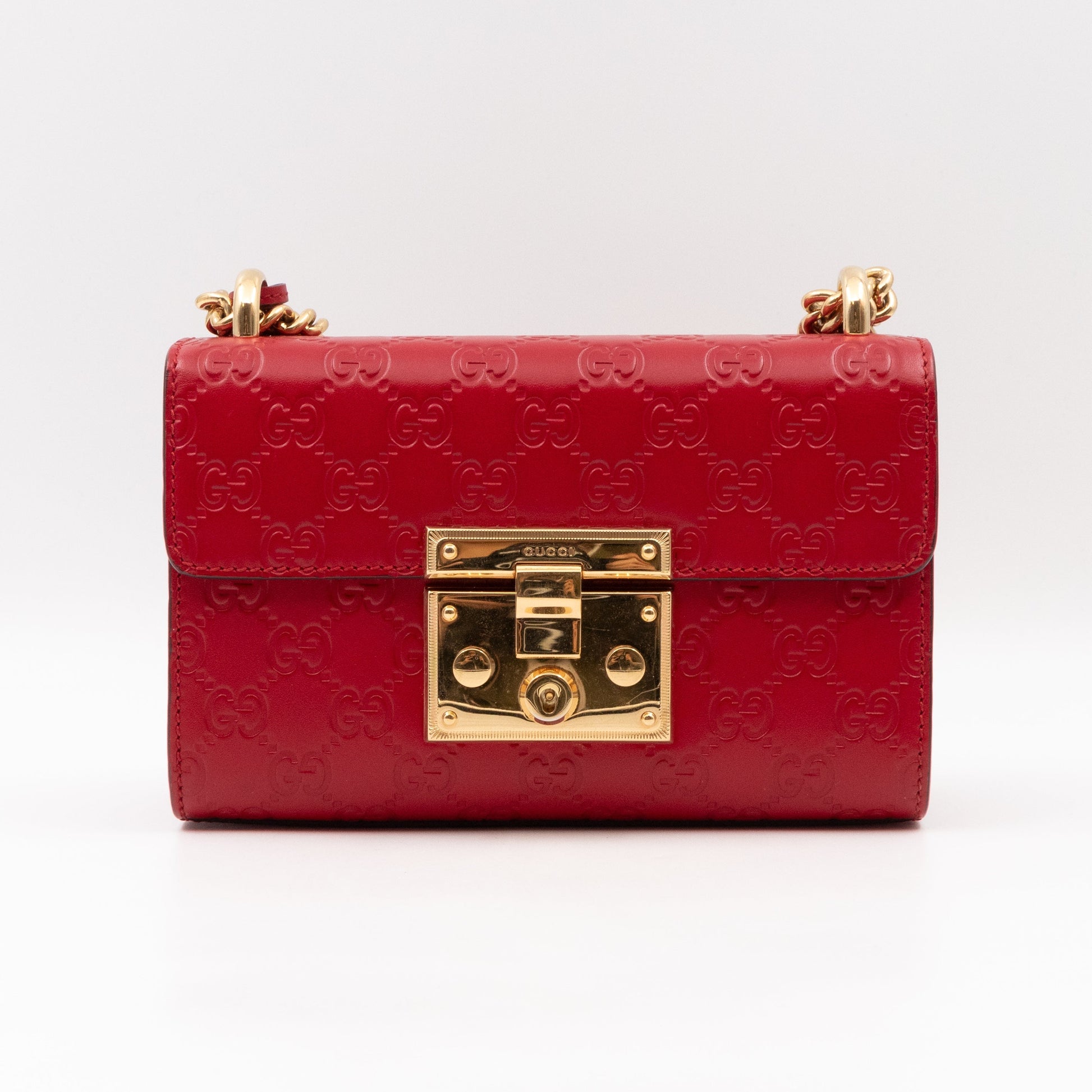 Gucci Chain Leather Crossbody