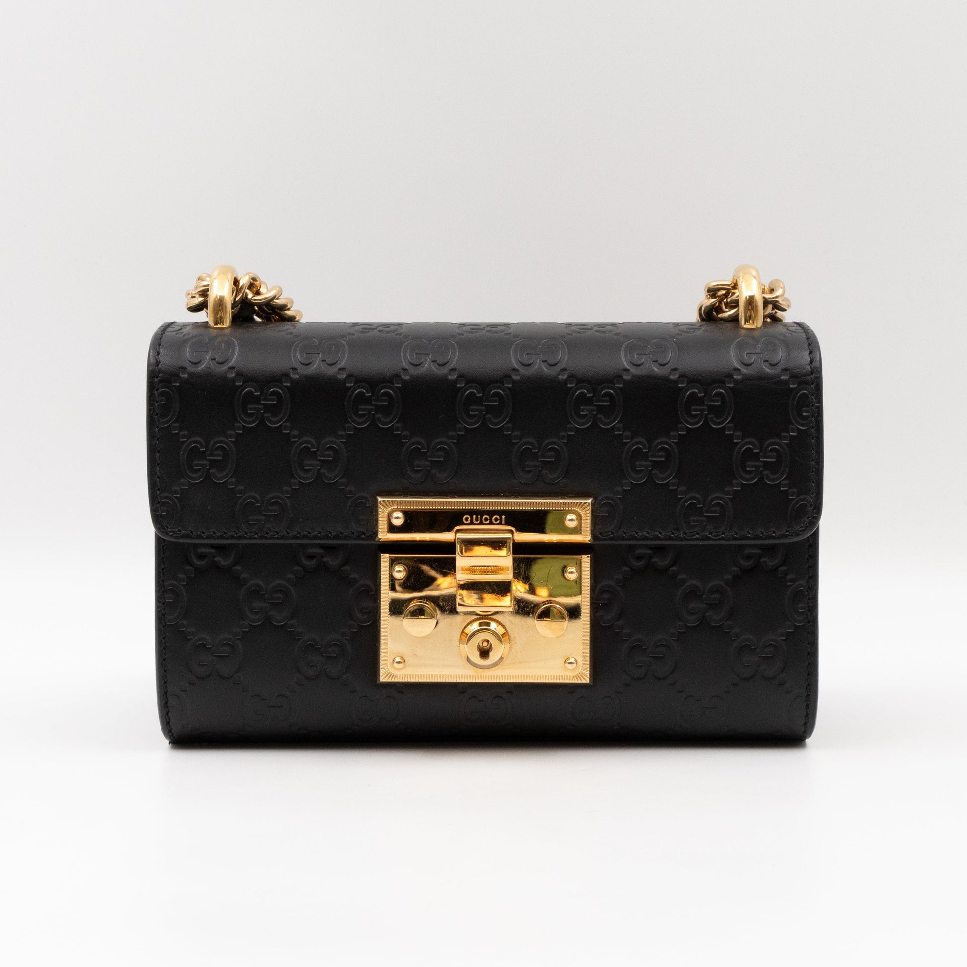 Gucci Chain Leather Crossbody