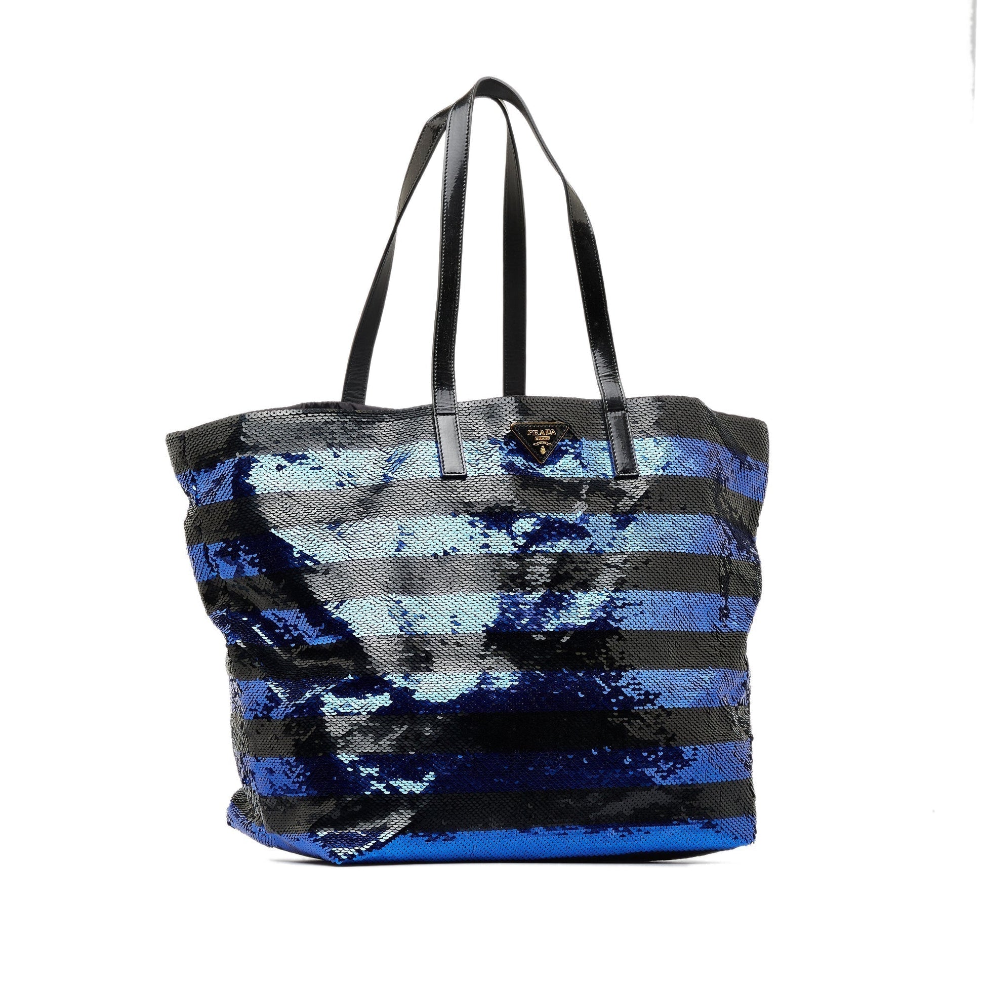 Prada Sequined Satin Tote Bag
