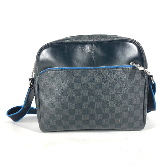 LOUIS VUITTON Shoulder Bag N42423 Damier Grafitto Canvas black Damier Grafitte Dayton PM