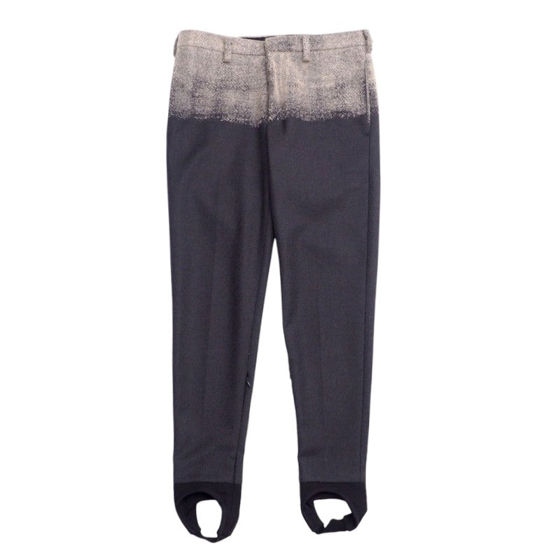 PRADA Pants UPA600 polyester Gray / beige mens 46