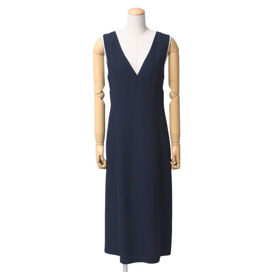 PRADA one piece DNA881 Acetate 72% Viscose Rayon 28% Navy Women 40