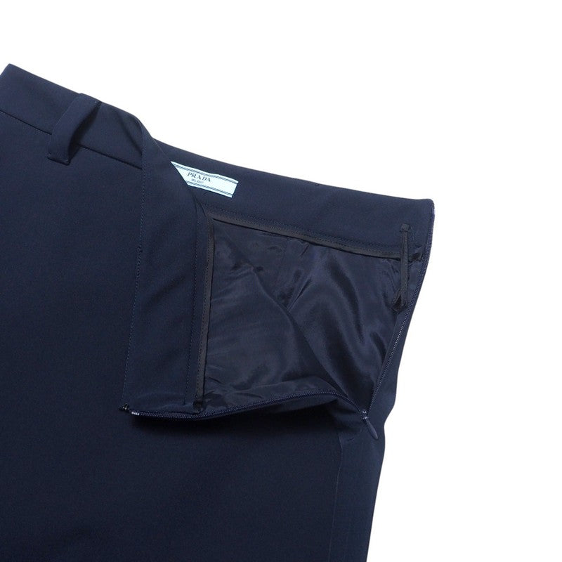 PRADA skirt P151U polyester Navy Women 38