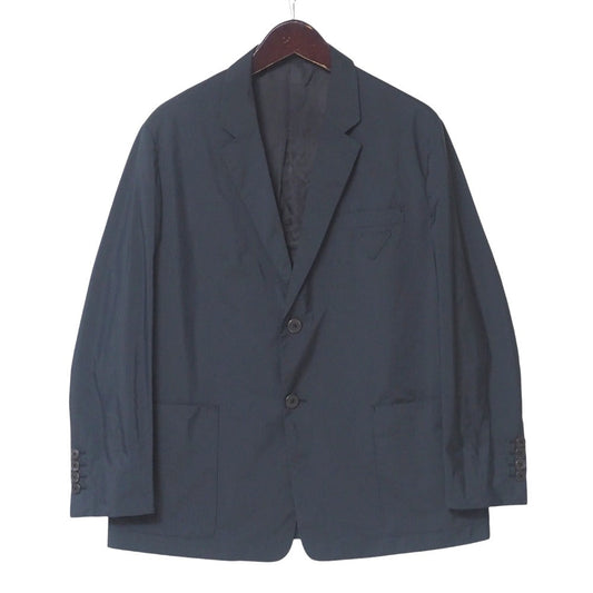 PRADA tailored jacket 17671/001 polyester Navy G8240 mens 54R