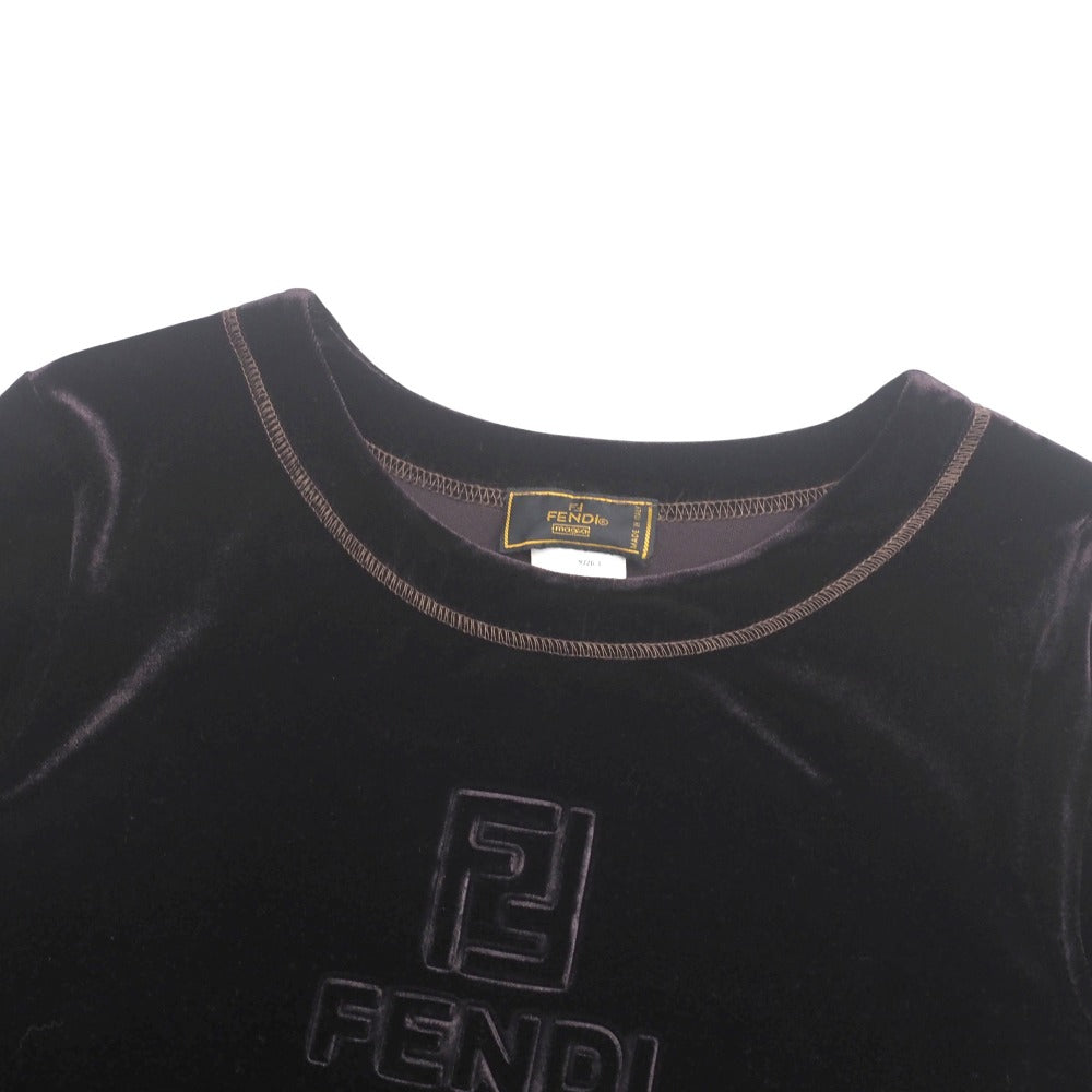 FENDI Cut Velor Dark brown Women M