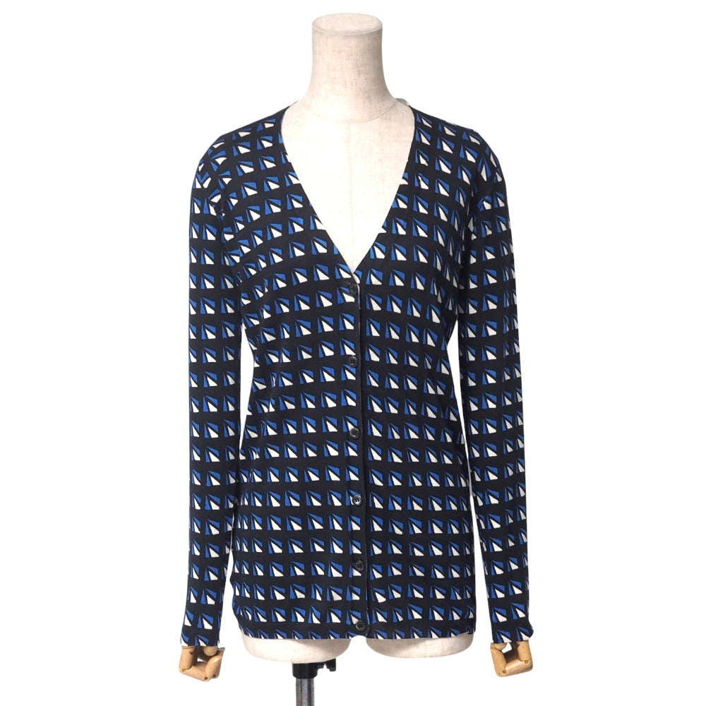 PRADA knit knit Black/Blue/White Women 38