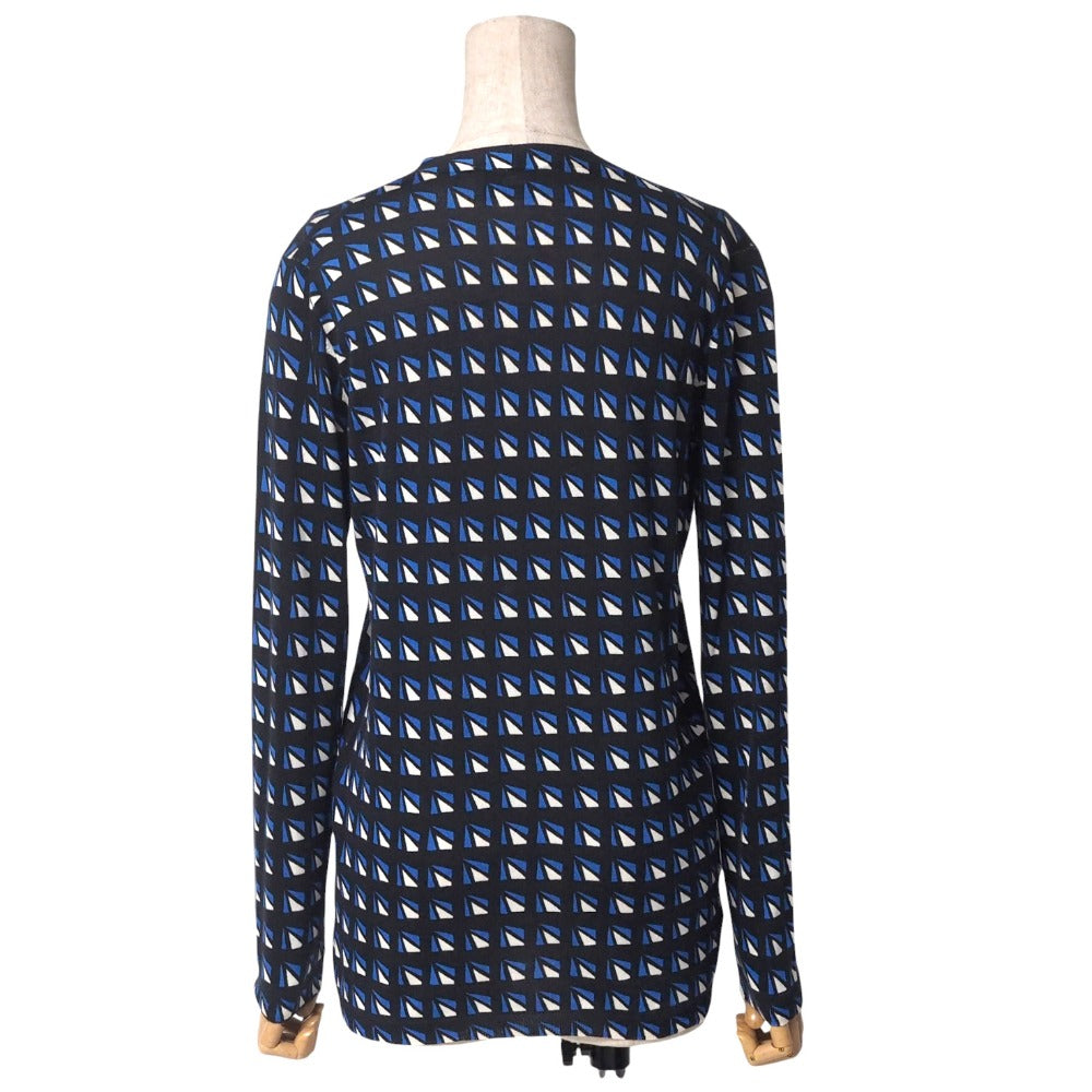 PRADA knit knit Black/Blue/White Women 38