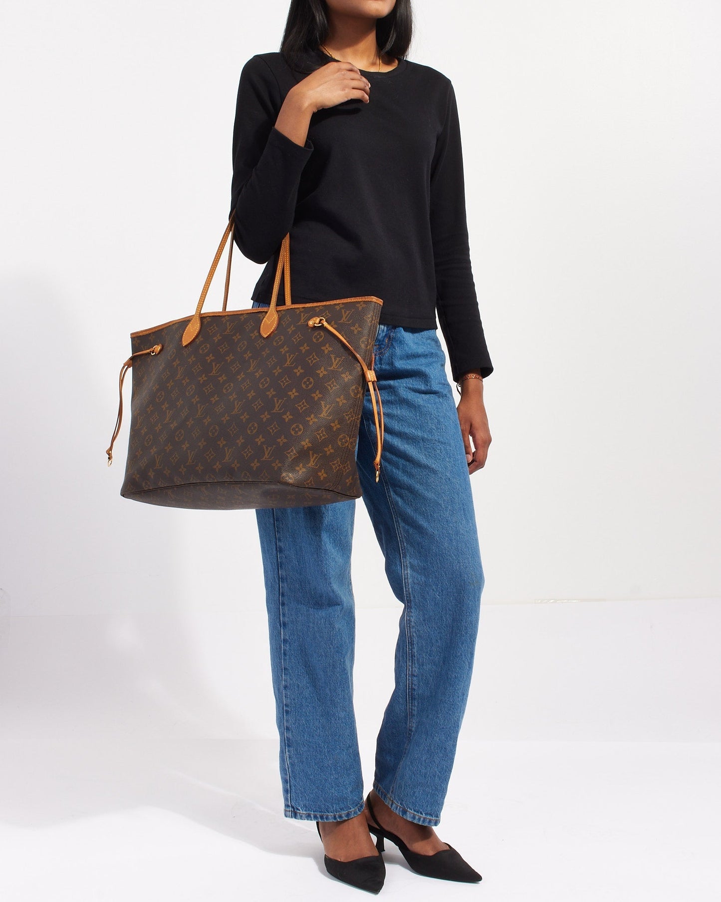 Louis Vuitton Monogram Neverfull GM Bag - NO POUCH