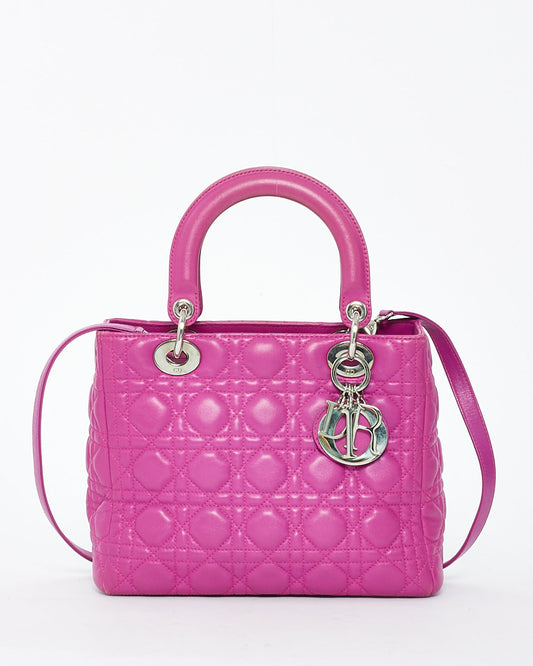 Dior Lady Dior Leather Handbag