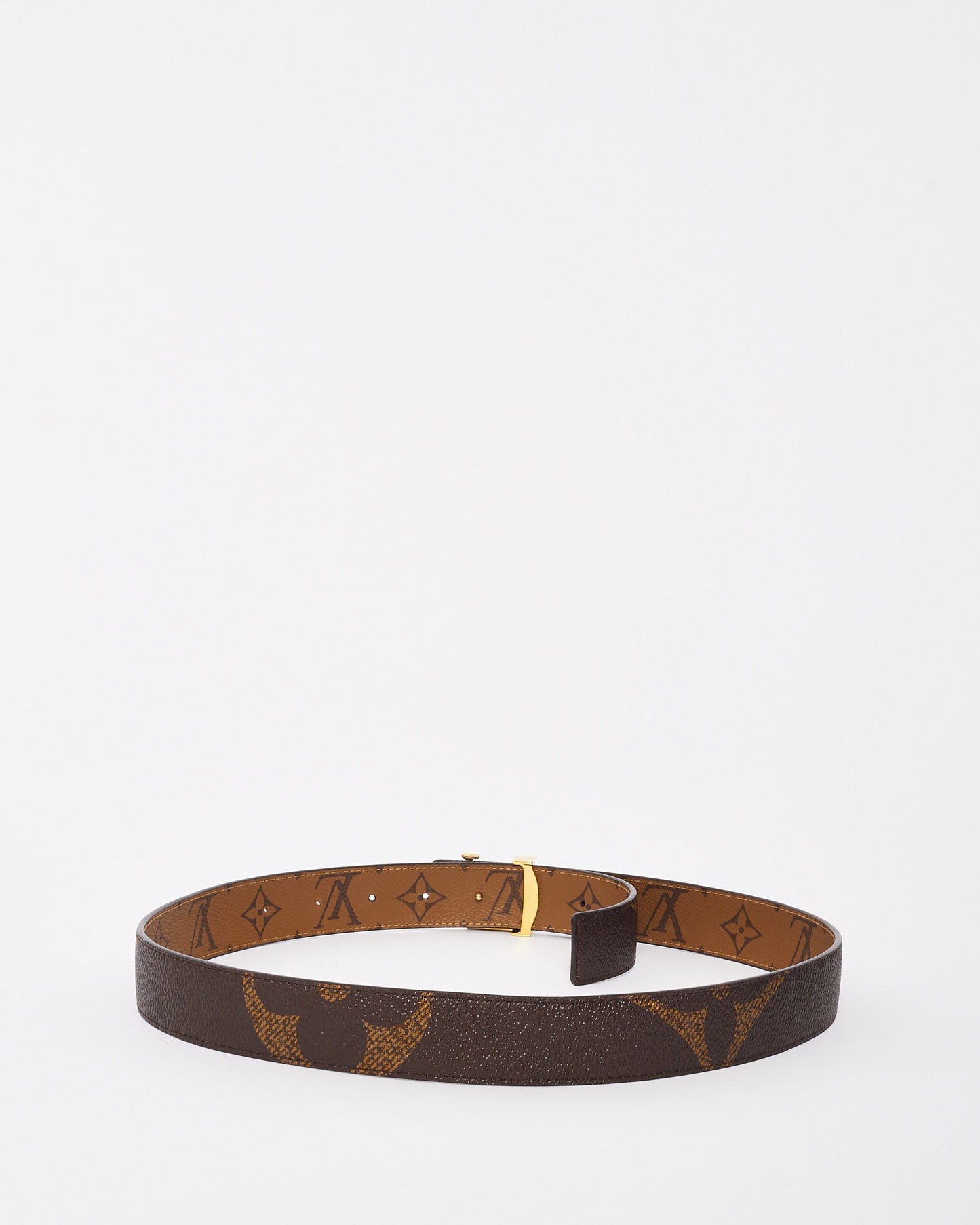 Louis Vuitton Monogram Canvas LV Iconic 30MM Reversible Belt