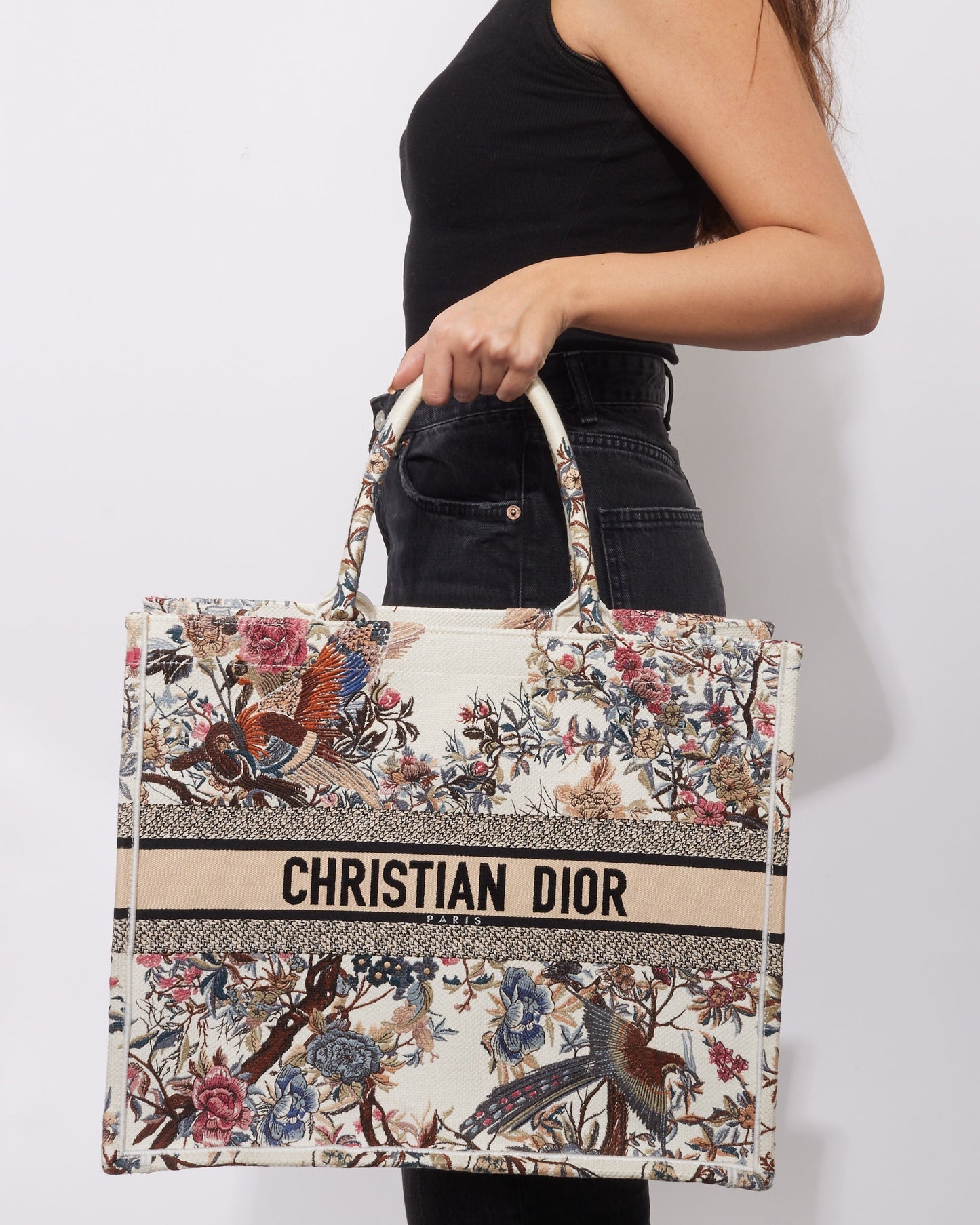 Dior Book Tote Canvas Tote