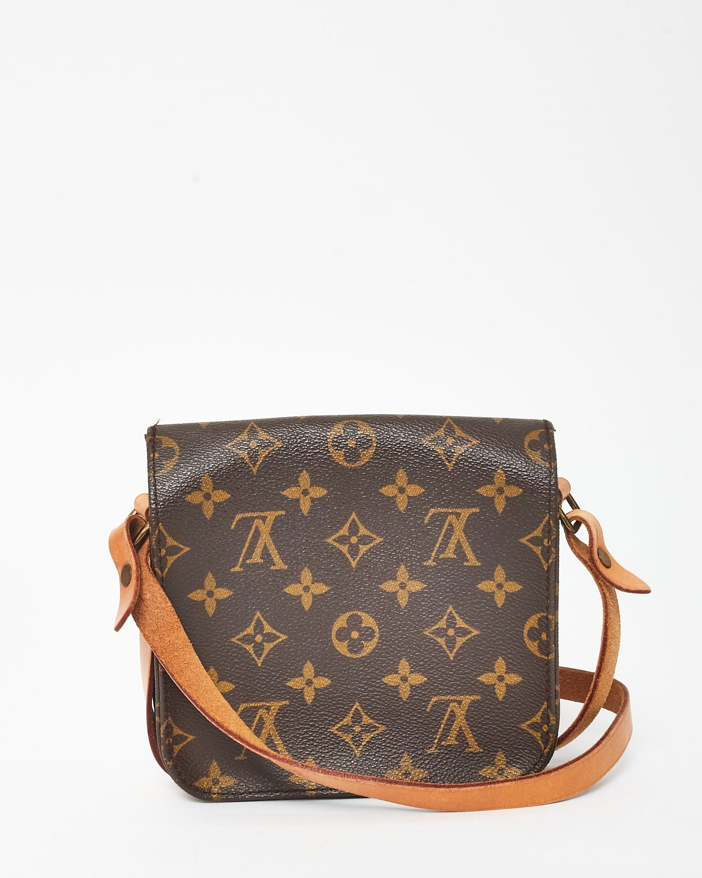 Louis Vuitton Monogram Mini Cartouchiere Crossbody Bag