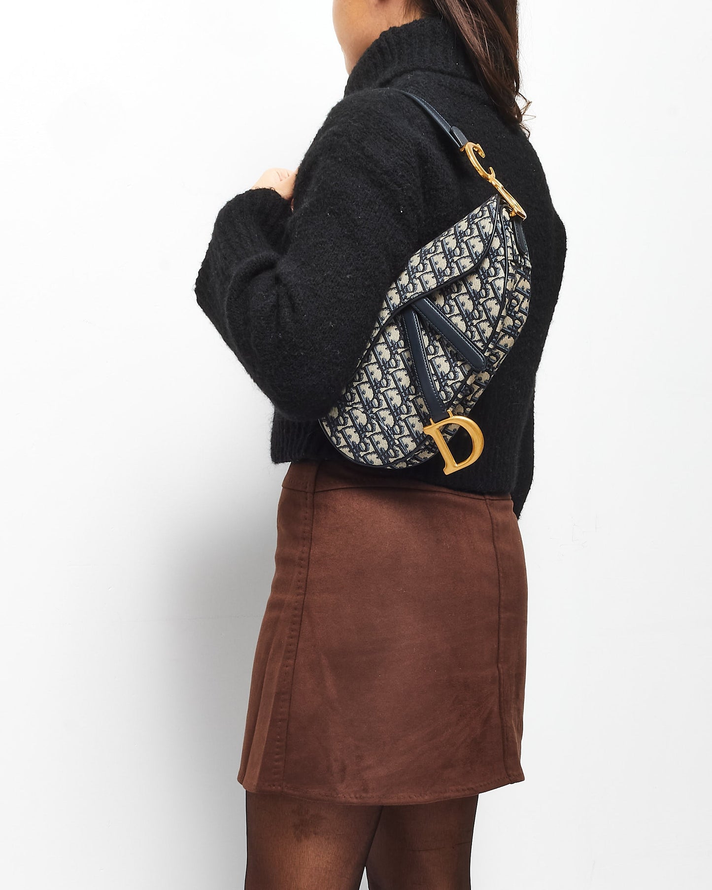 Dior Monogram Leather Canvas Crossbody