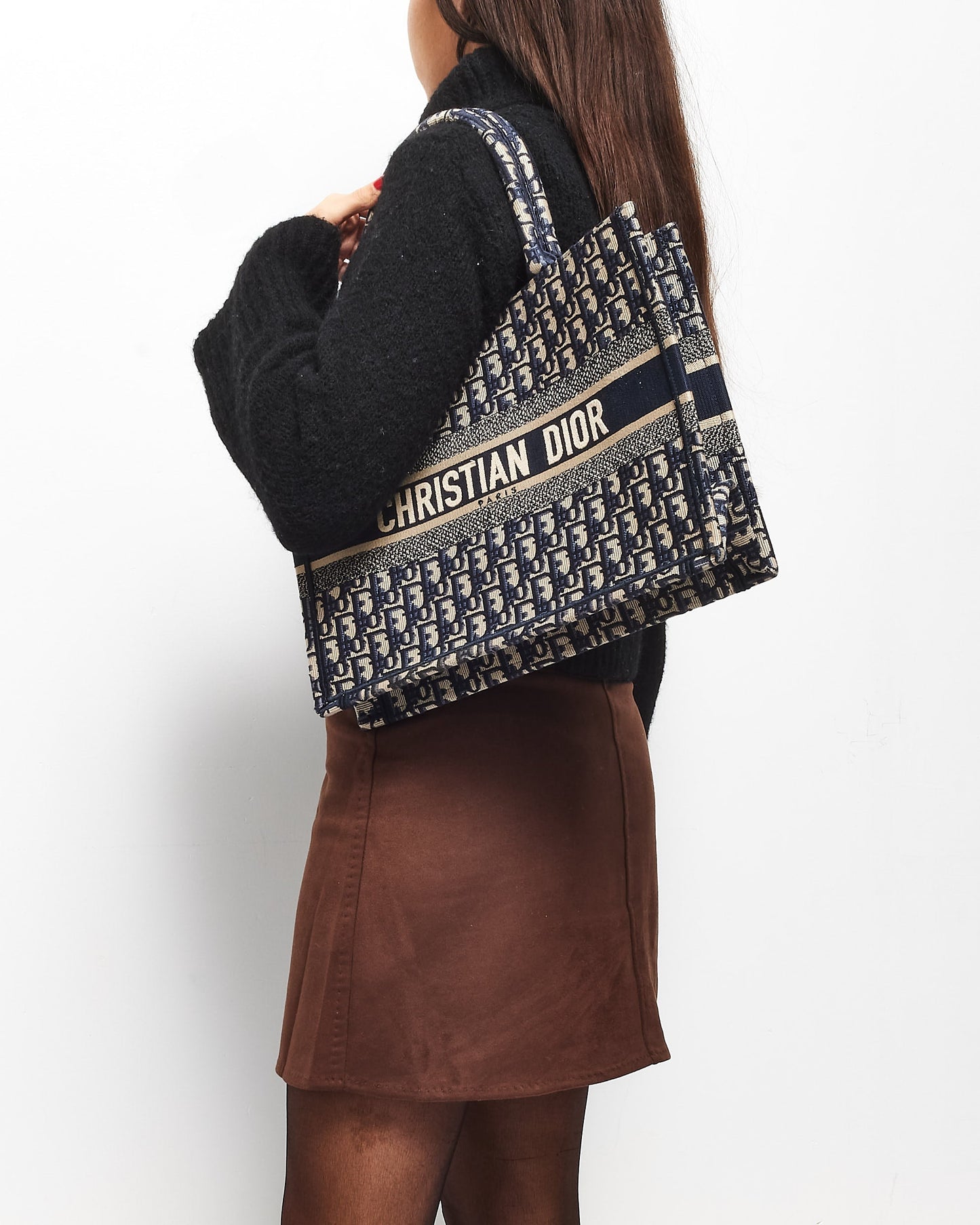 Dior Book Tote Canvas Tote