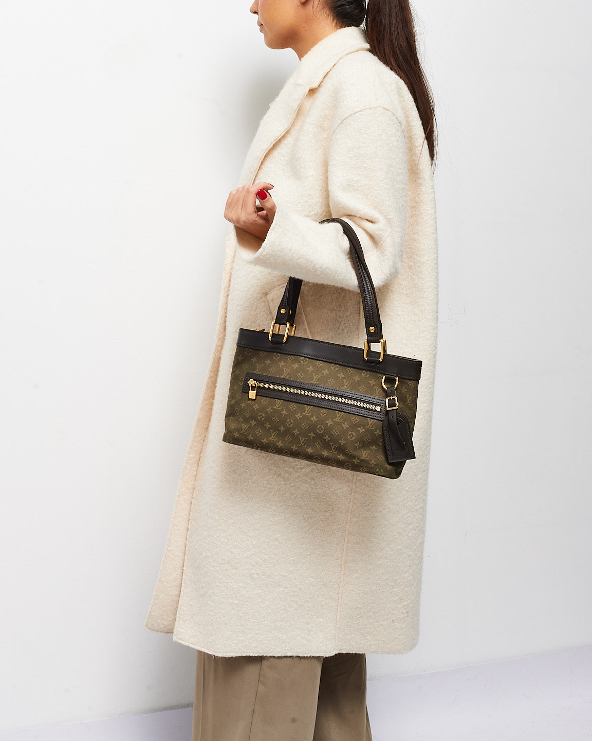 Louis Vuitton Green Monogram Canvas Mini Lin Sac Lucille PM